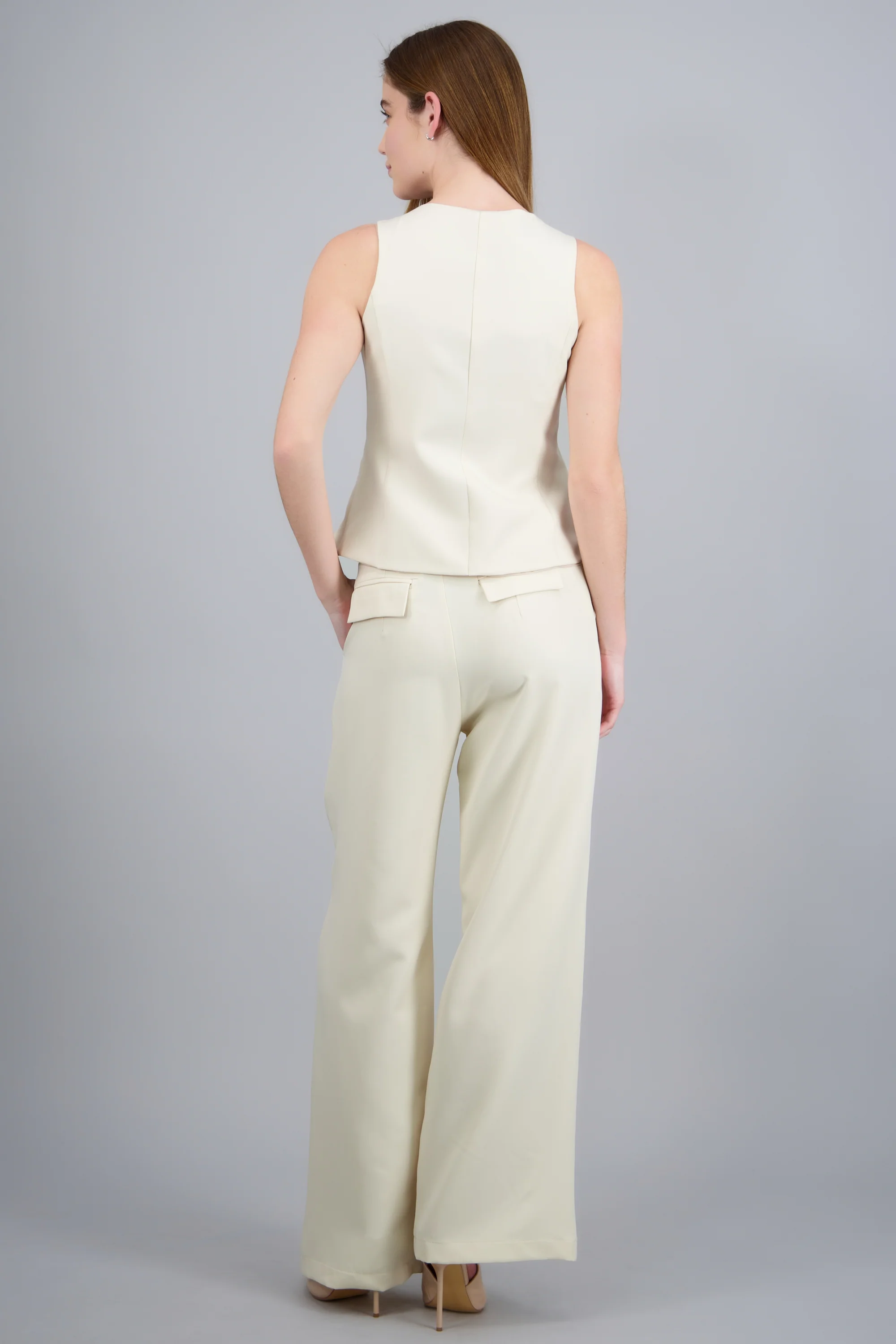 Pantalon sastreado detalle cinturon - Image 4