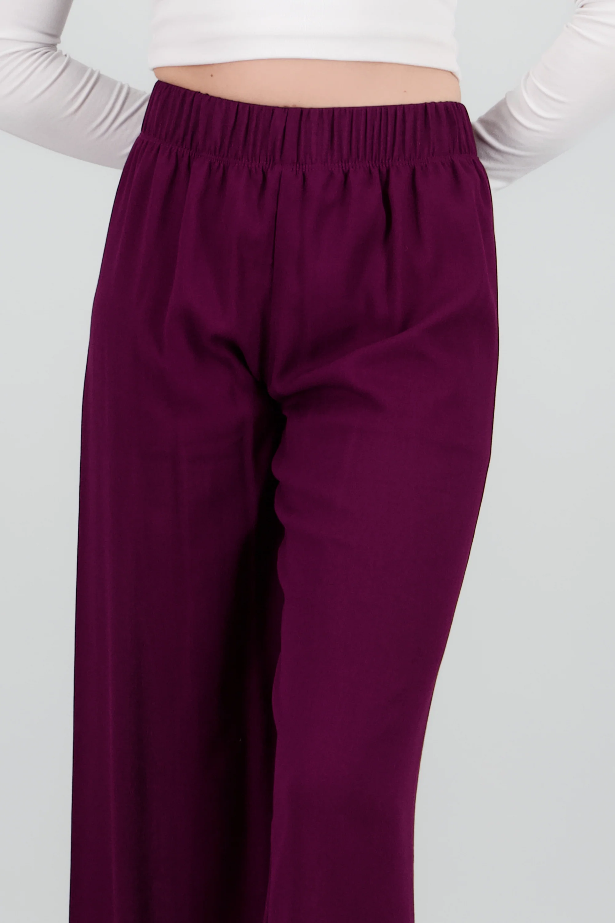 Pantalón Wide Leg Cintura Elástico - Image 5