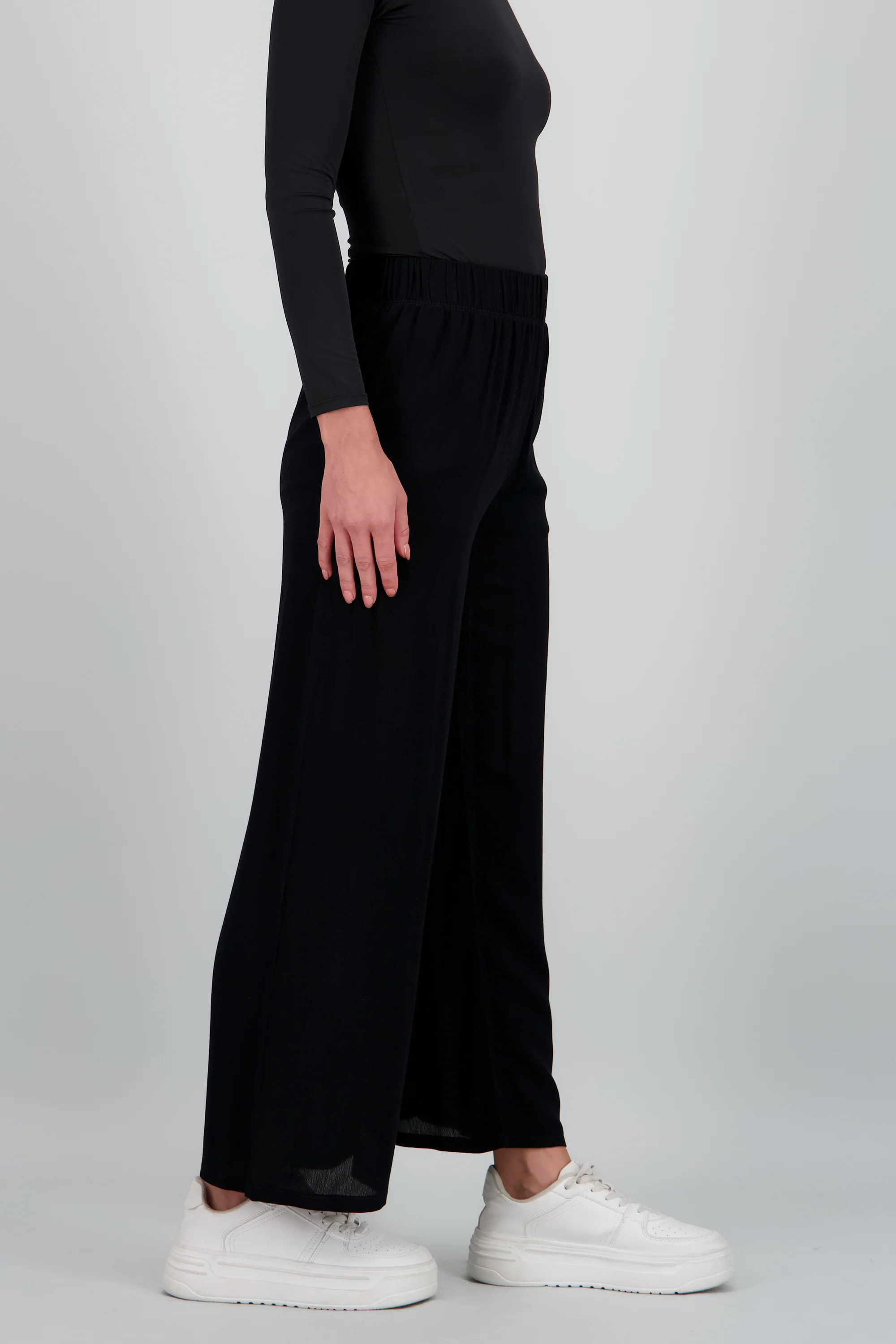 Pantalón Wide Leg Cintura Elástico - Image 3