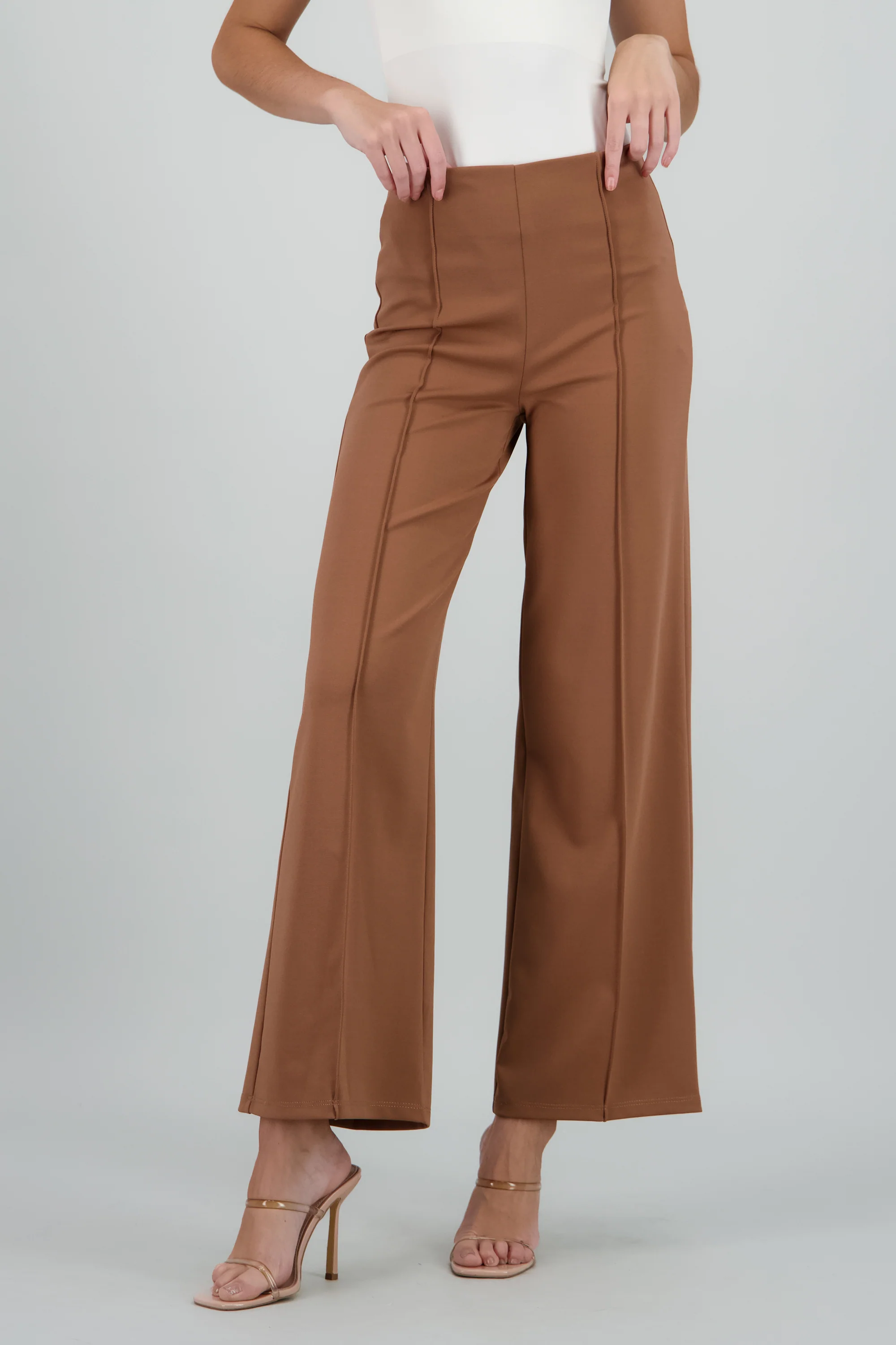 Pantalon wide leg detalle costura - Image 2