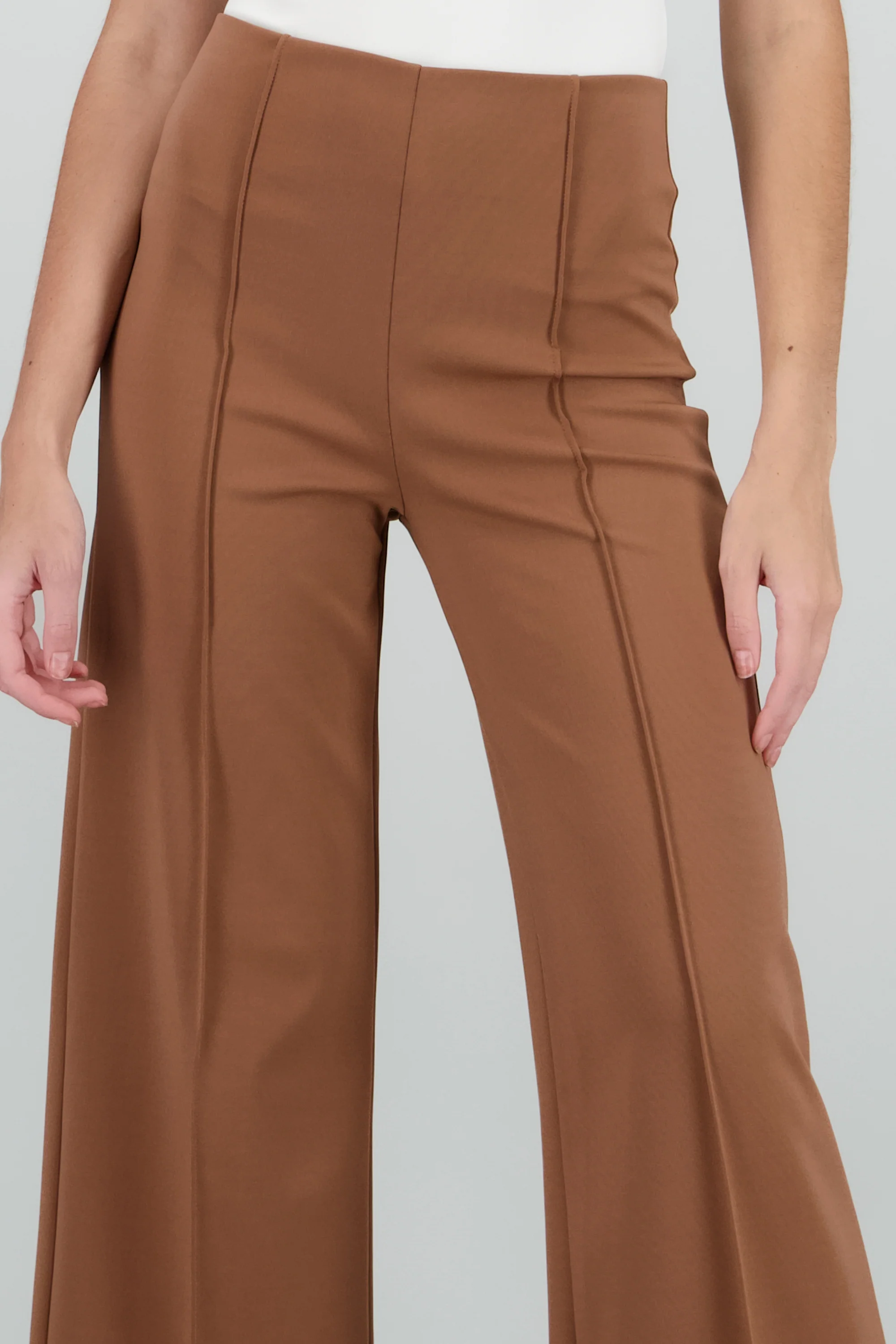 Pantalon wide leg detalle costura - Image 5