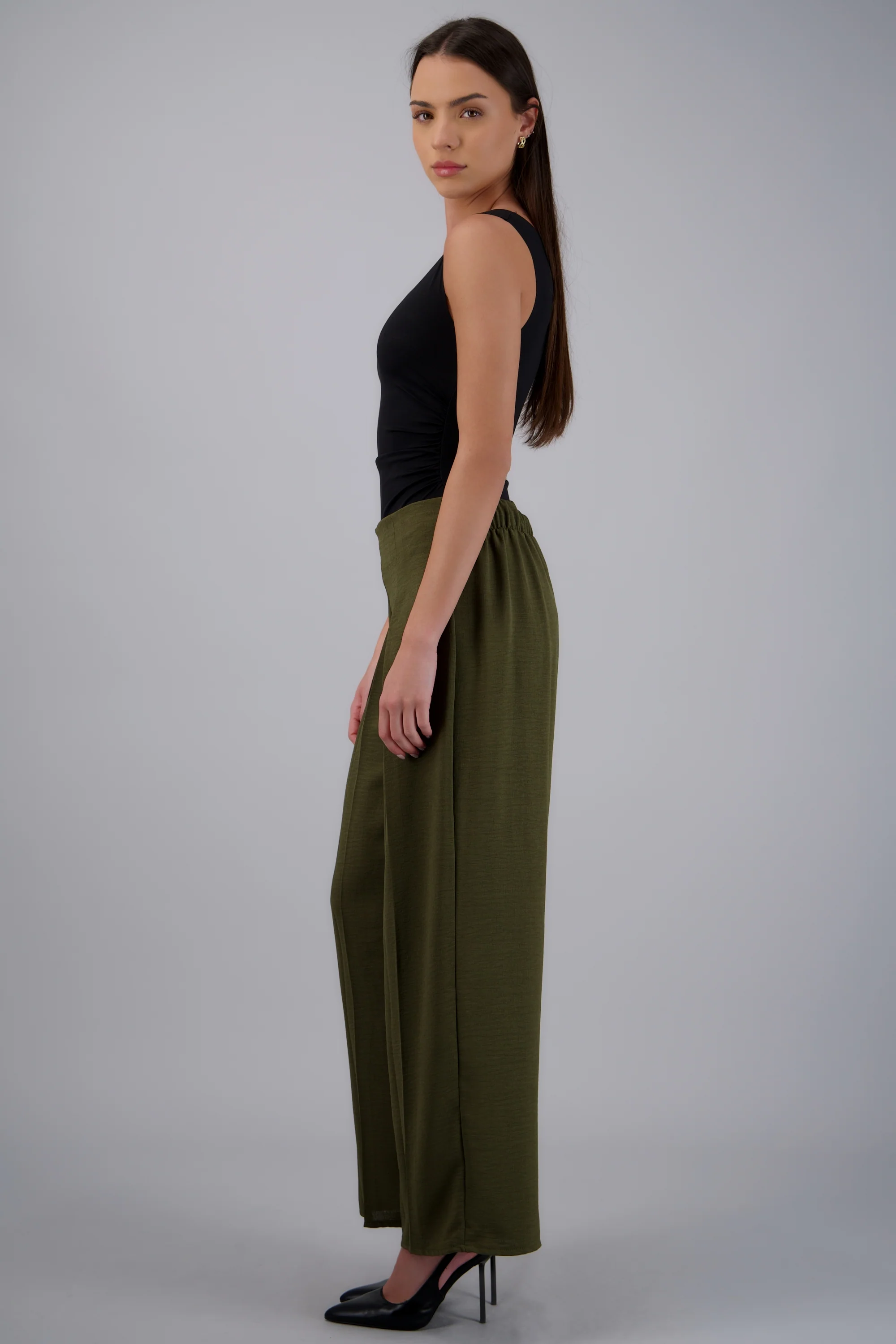 Pantalon wide leg detalle pinzas - Image 2