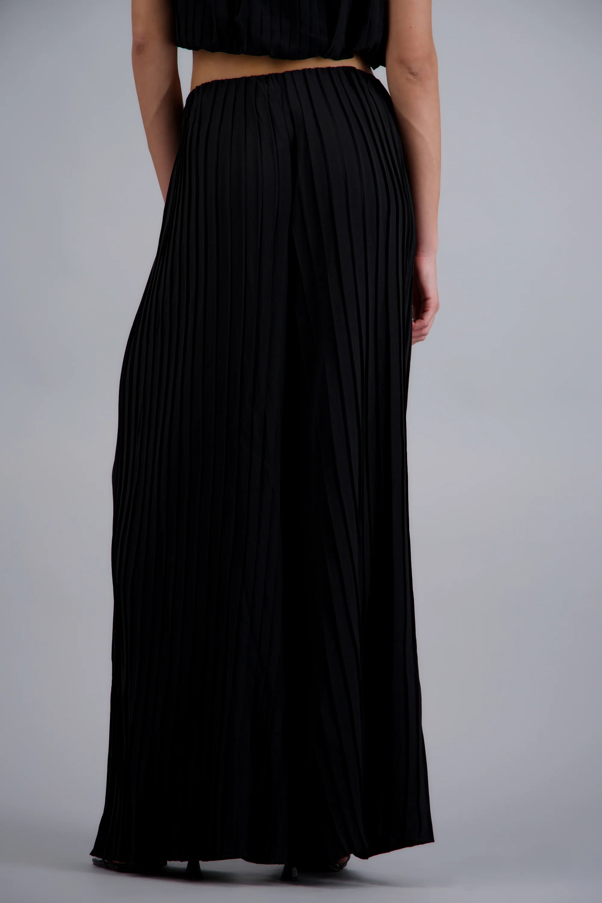 Pantalon wide leg detalle textura - Image 4