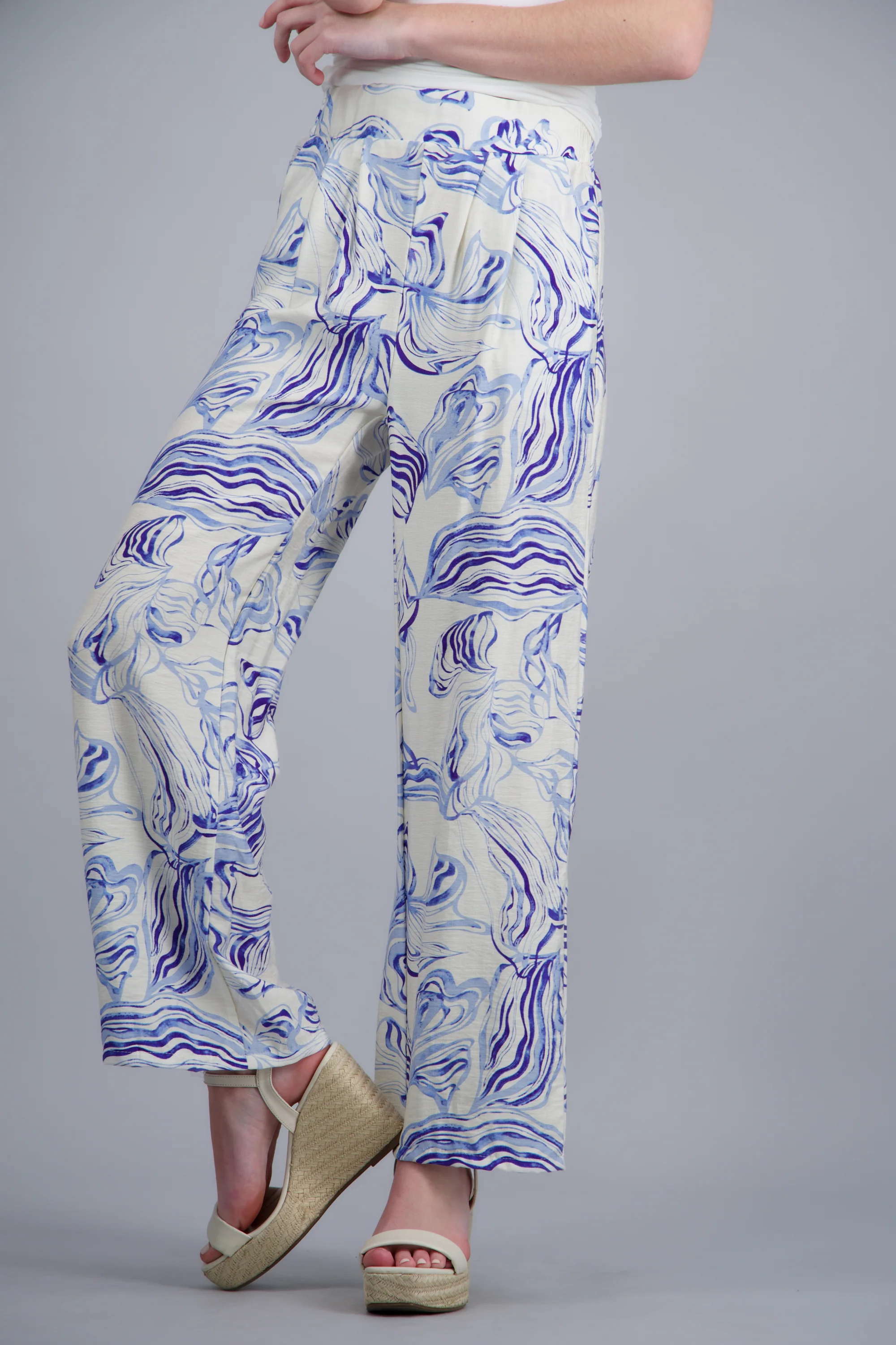 Pantalón wide leg estampado - Image 2