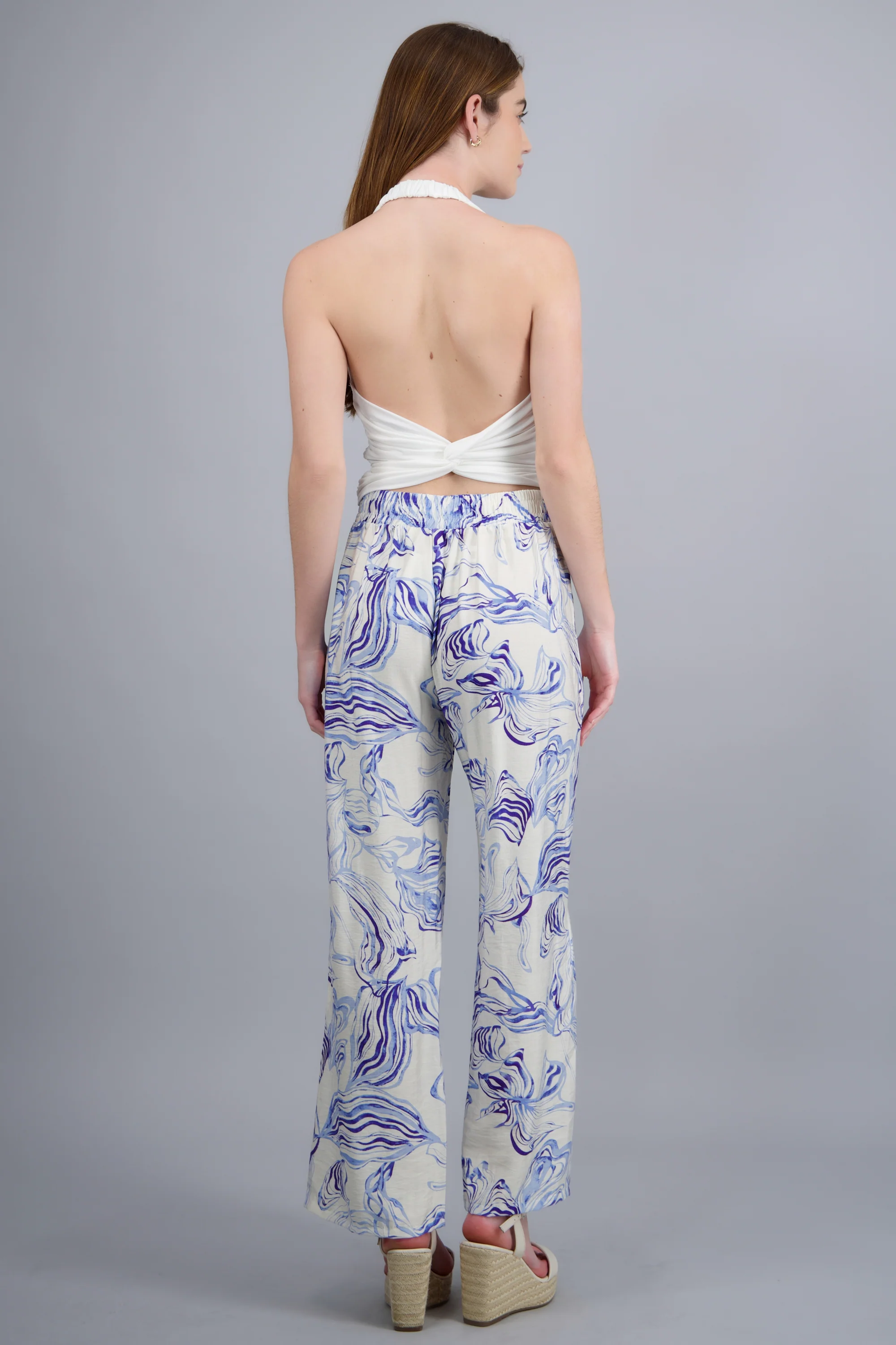 Pantalón wide leg estampado - Image 3