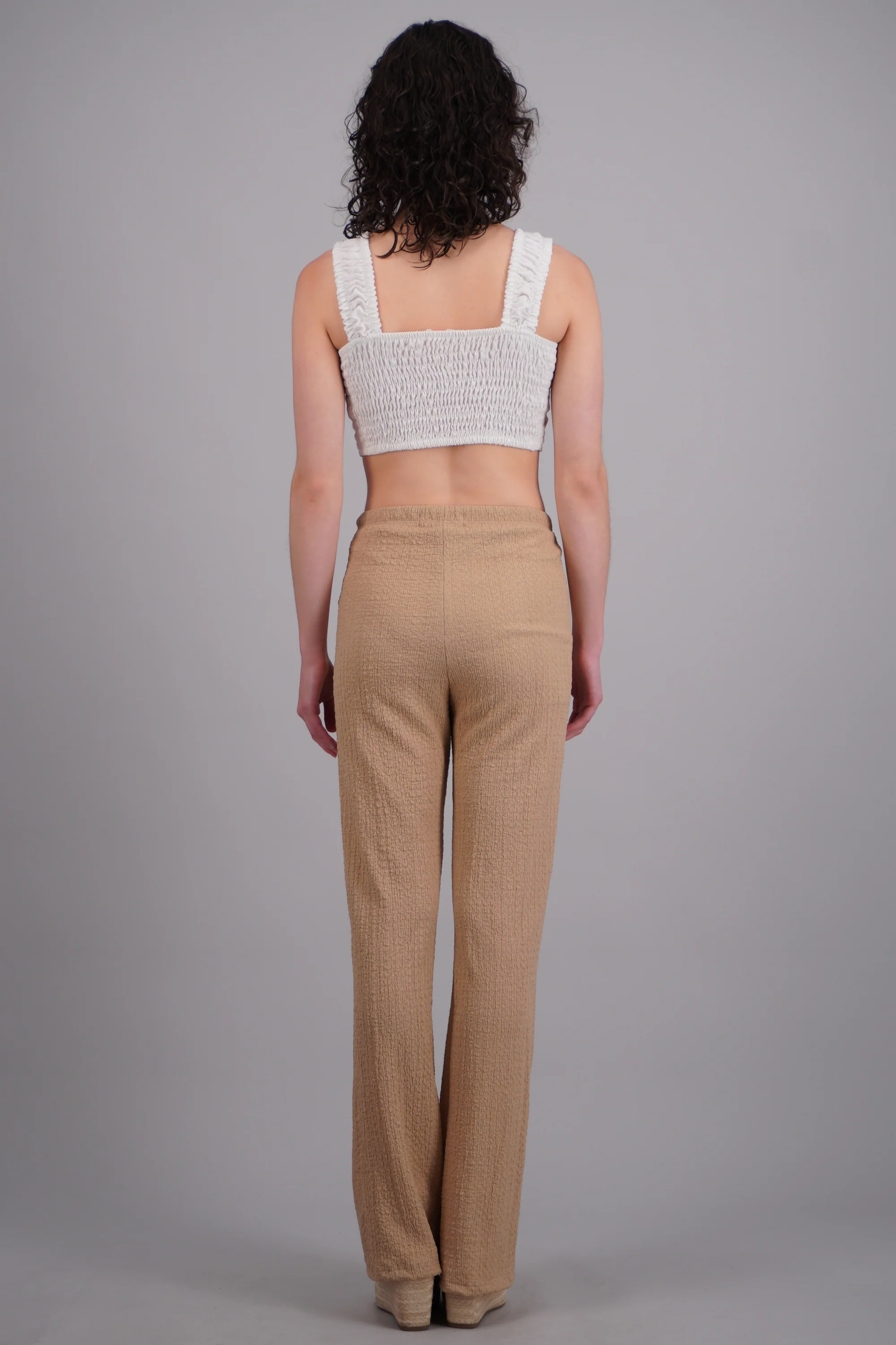 Pantalones con jaretas textura - Image 4
