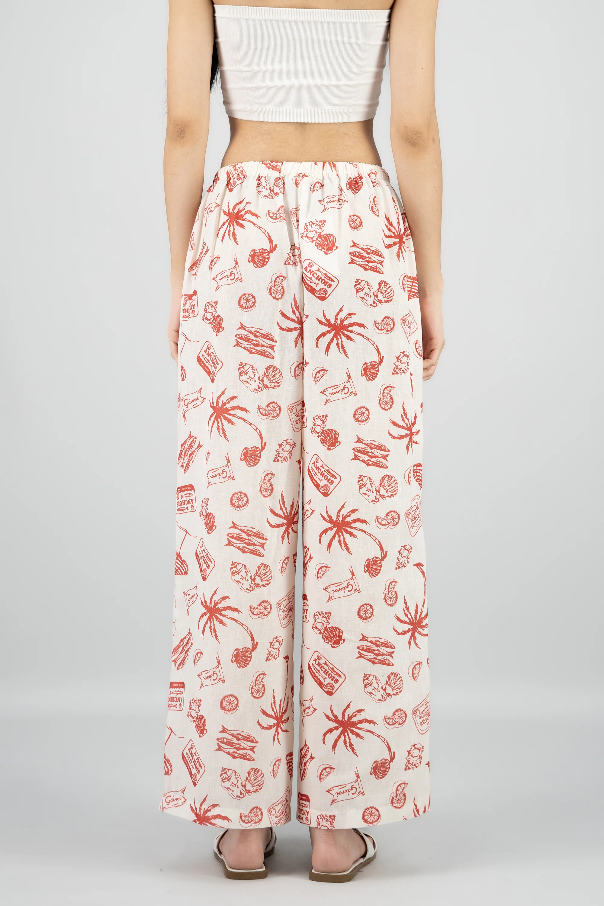 Pantalones estampado tropical - Image 4