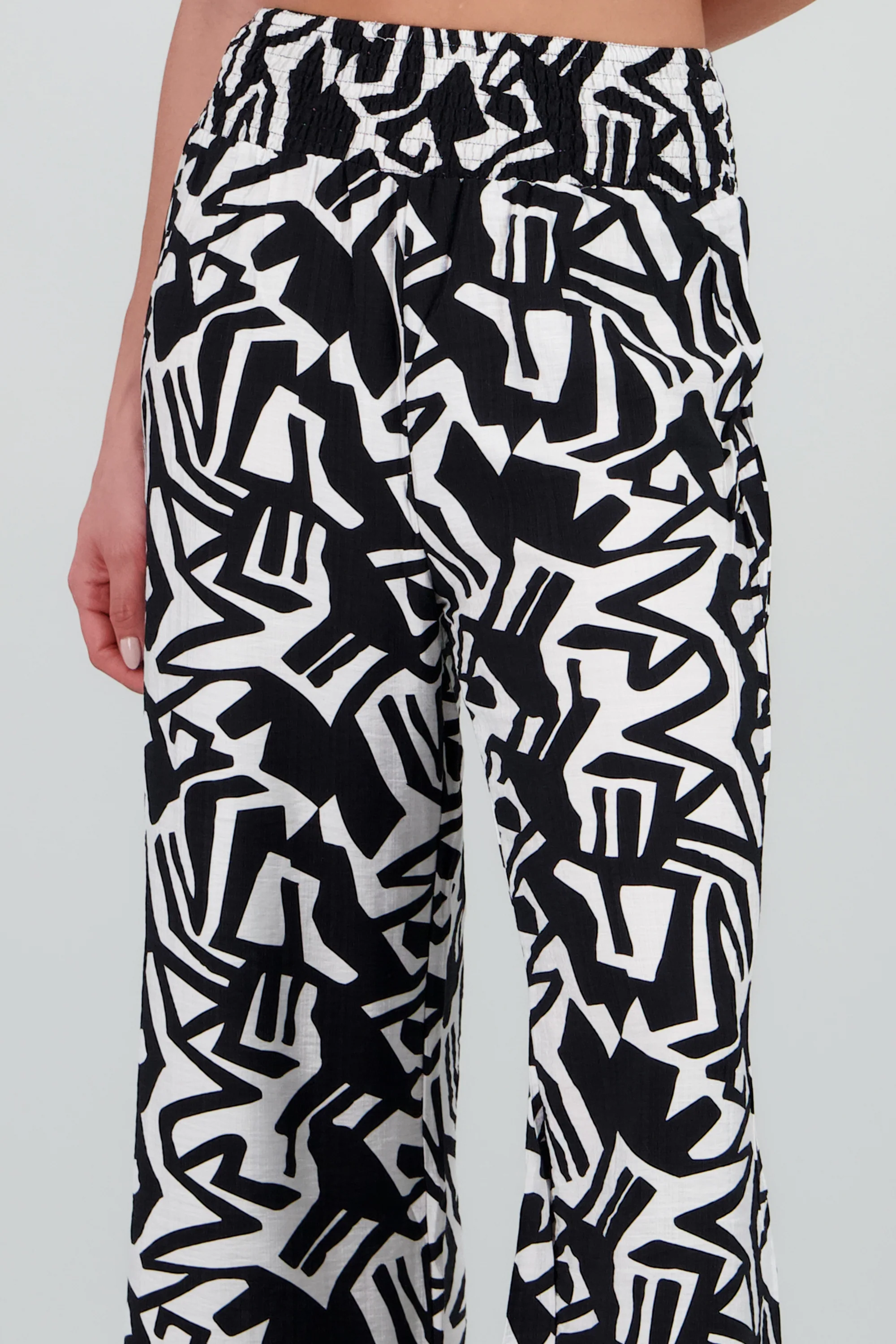 Pantalones estampados resorte en pretina - Image 5