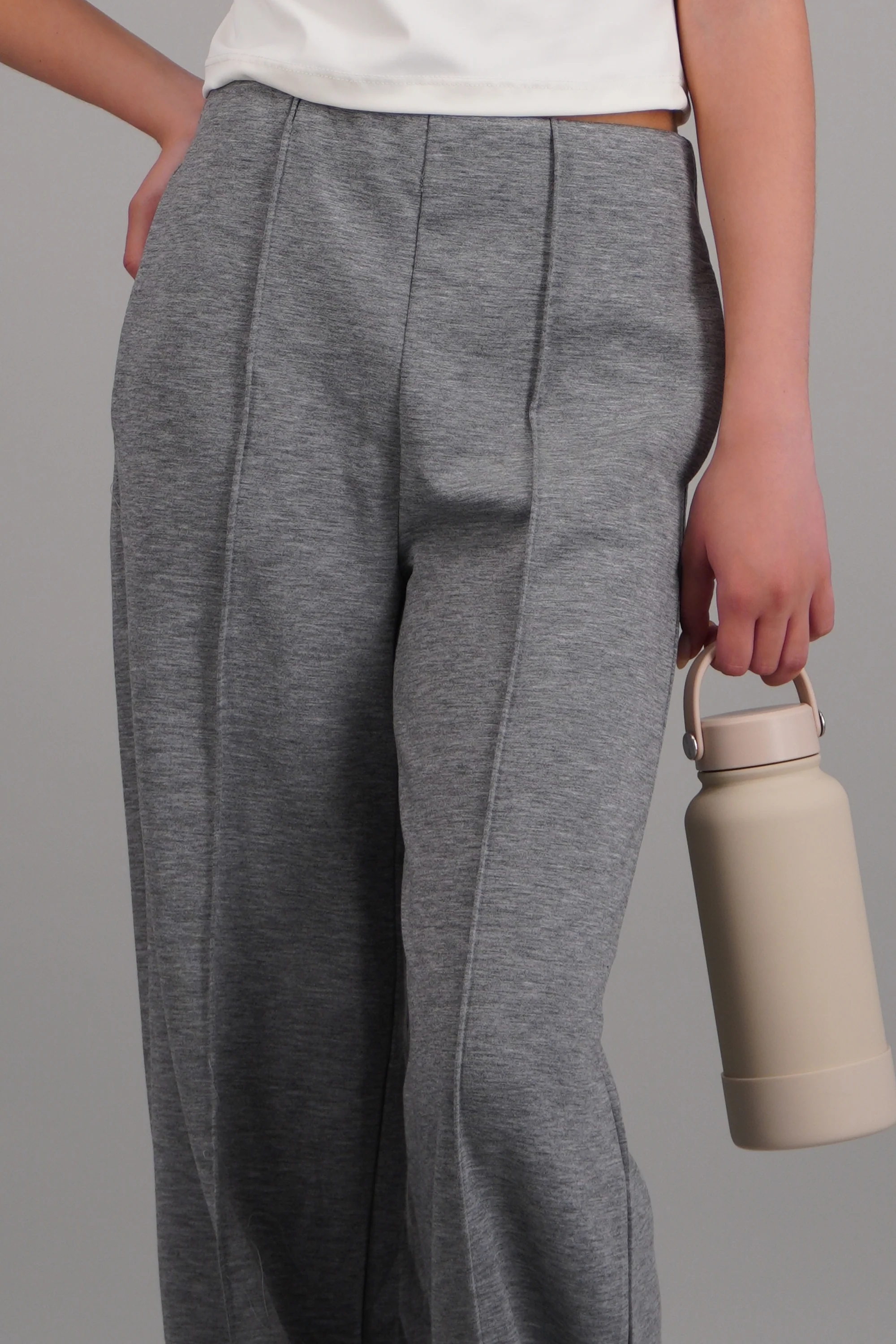 Pants corte recto liso - Image 5