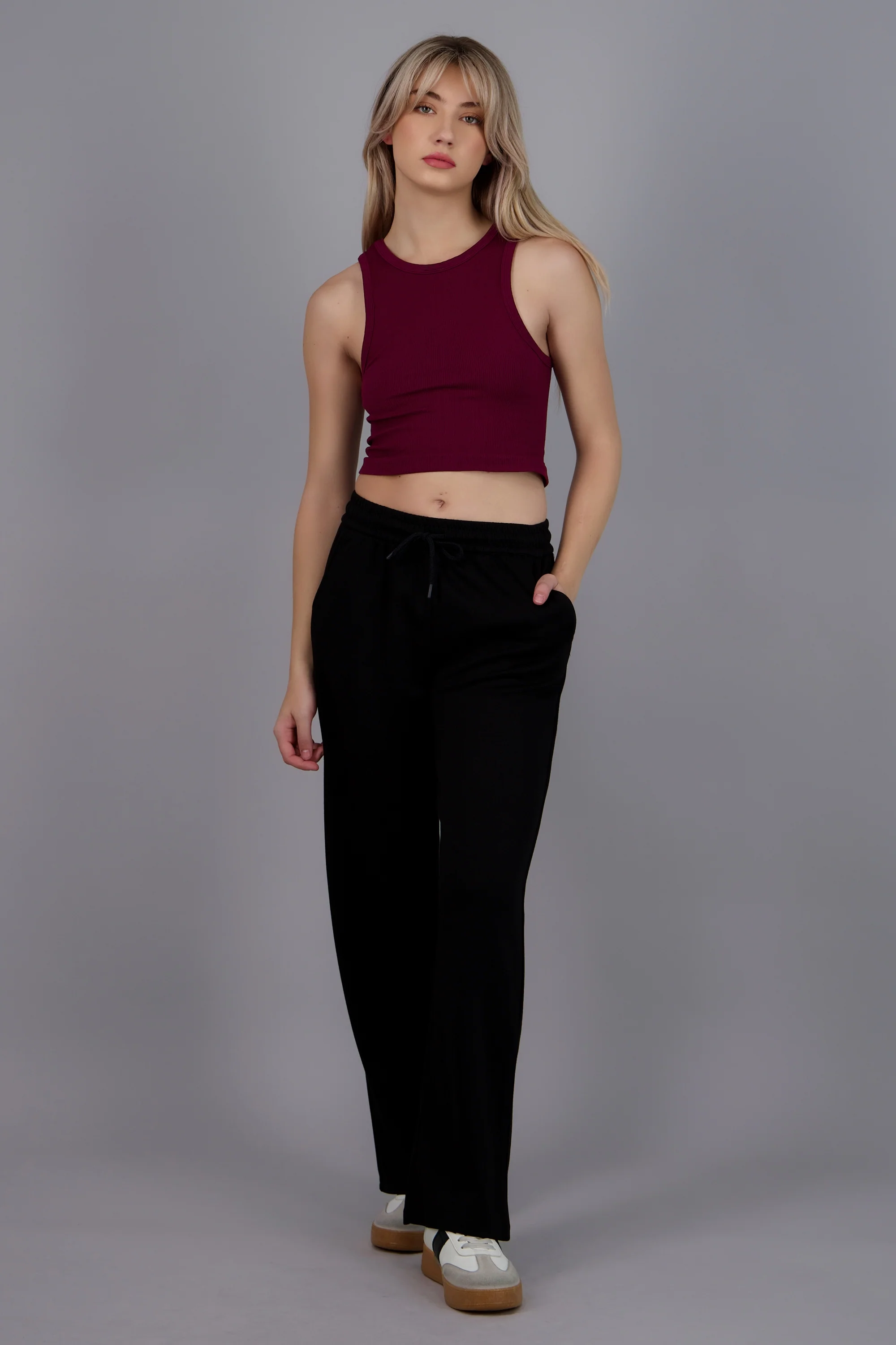 Pants lisos con bolsas