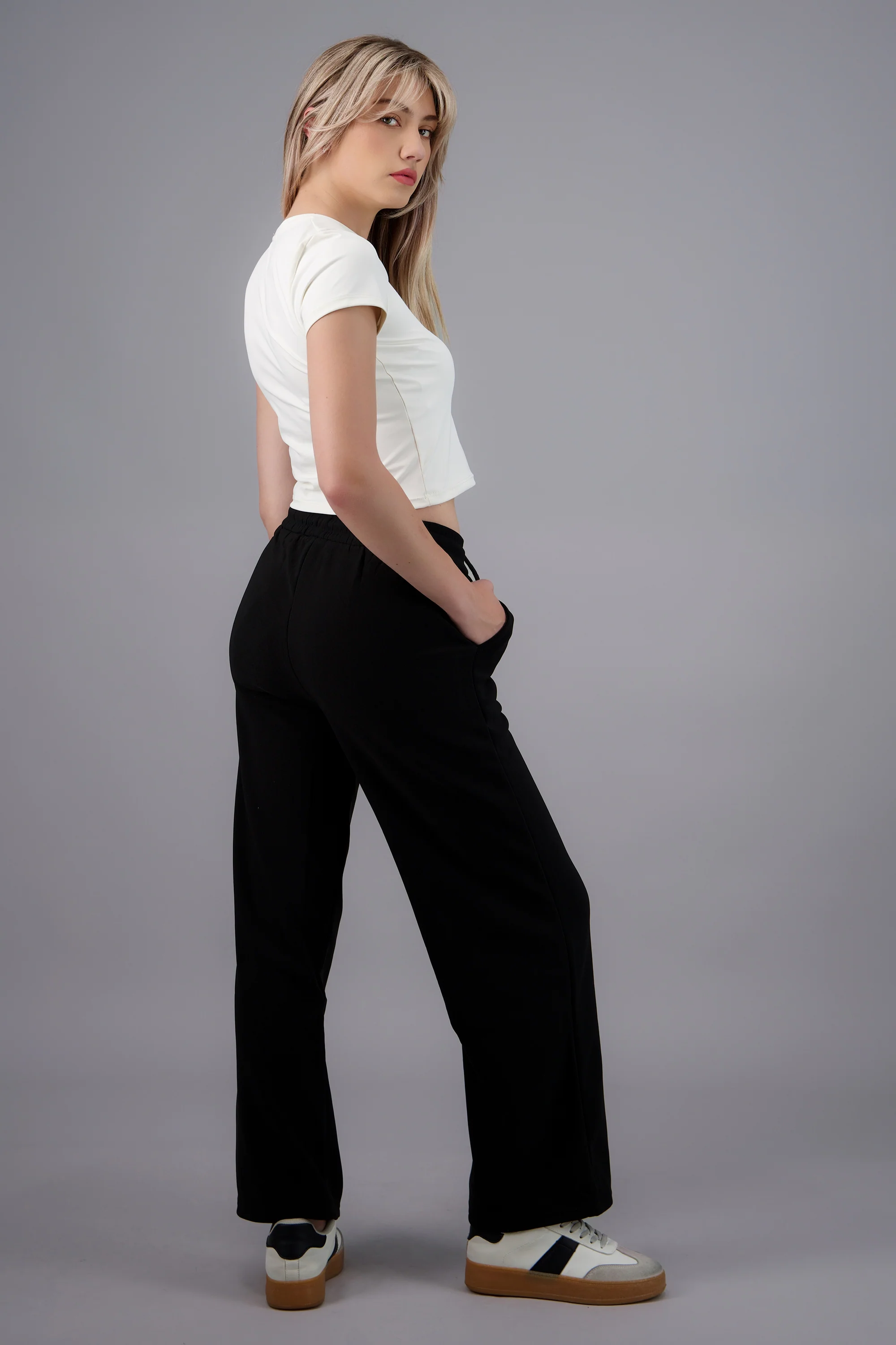 Pants rectos con fleece - Image 4