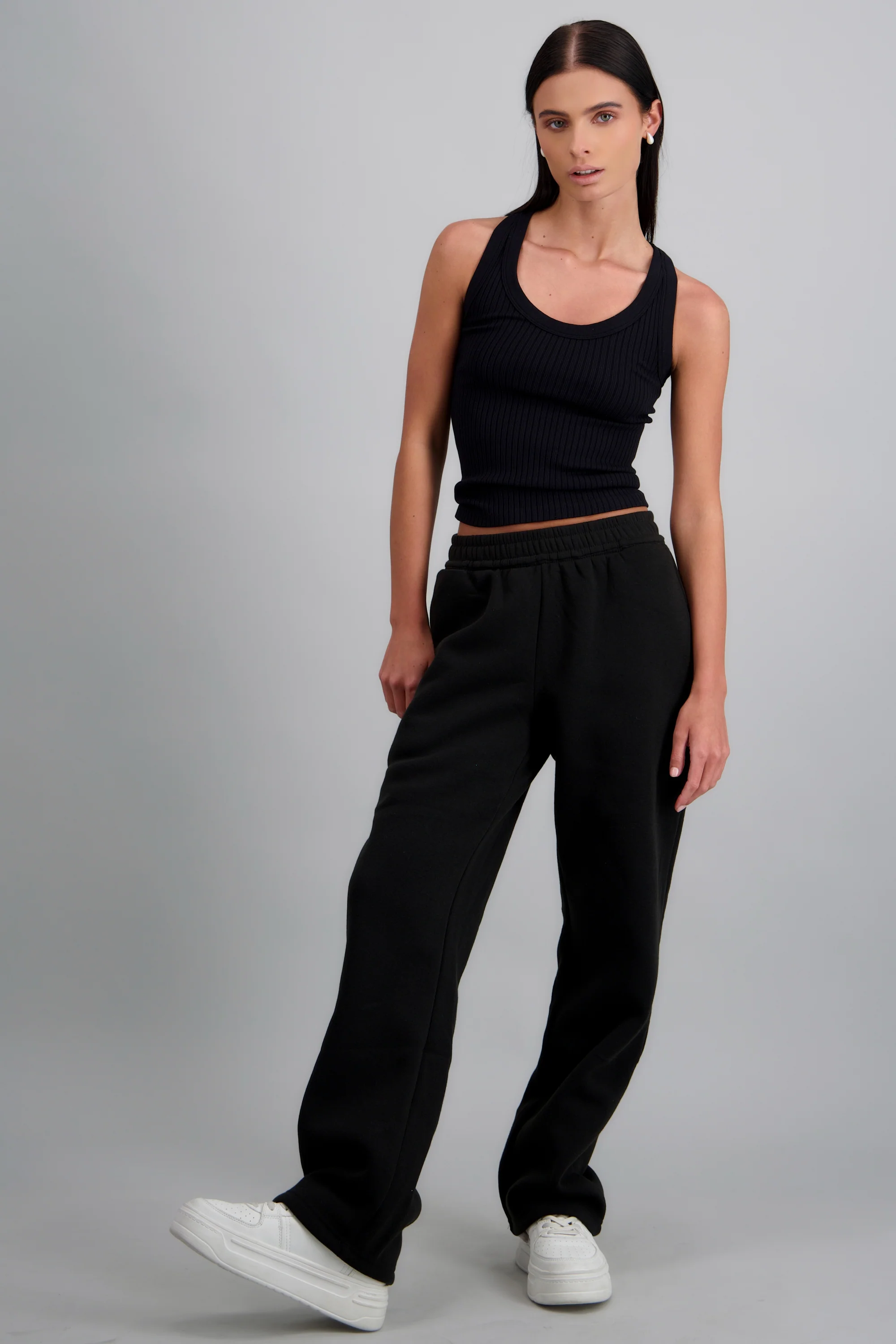 Pants rectos tacto suave - Image 2