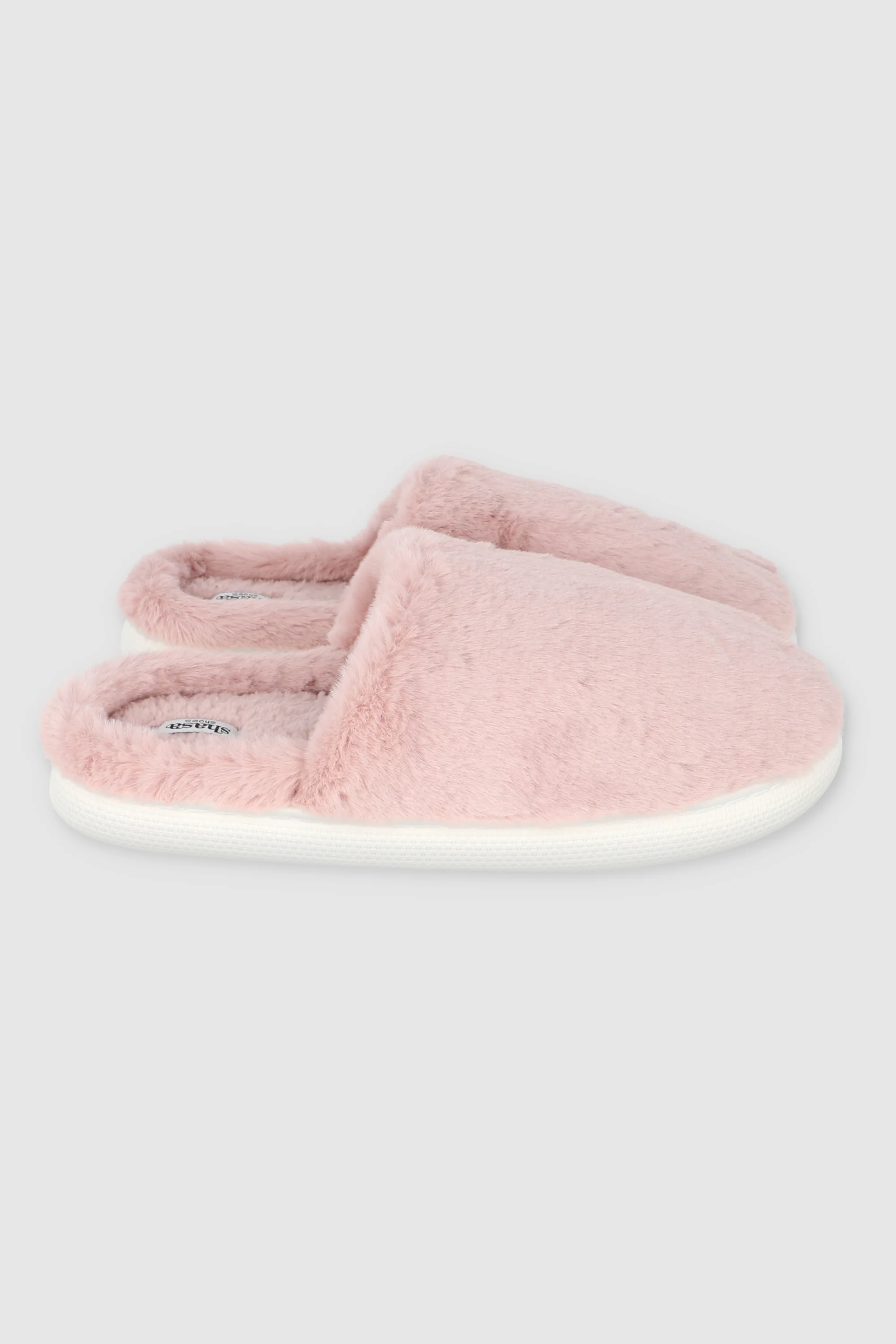 Pantuflas Peluche Monocolor - Image 3