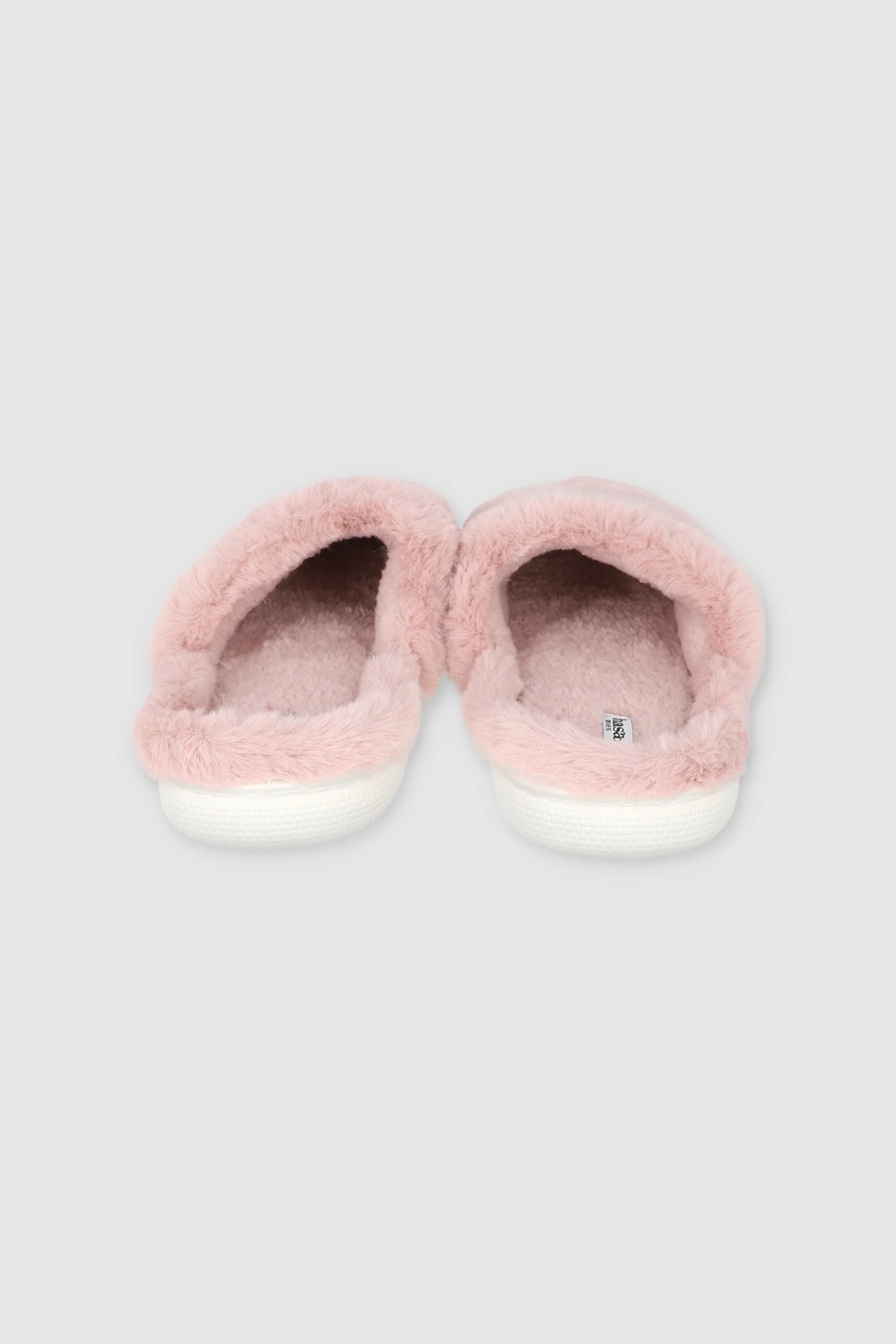 Pantuflas Peluche Monocolor - Image 5