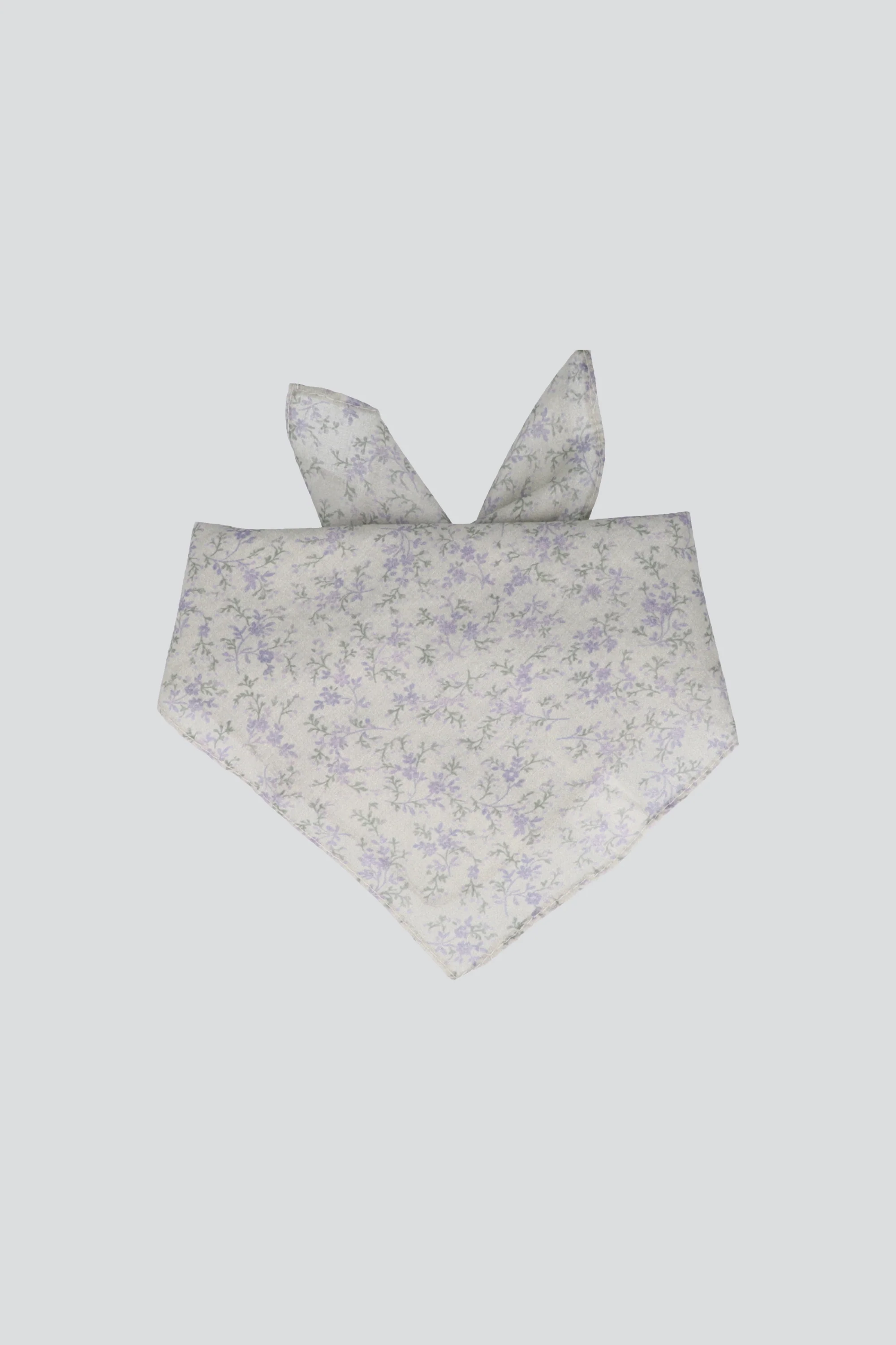 Pañuelo algodón mini flores