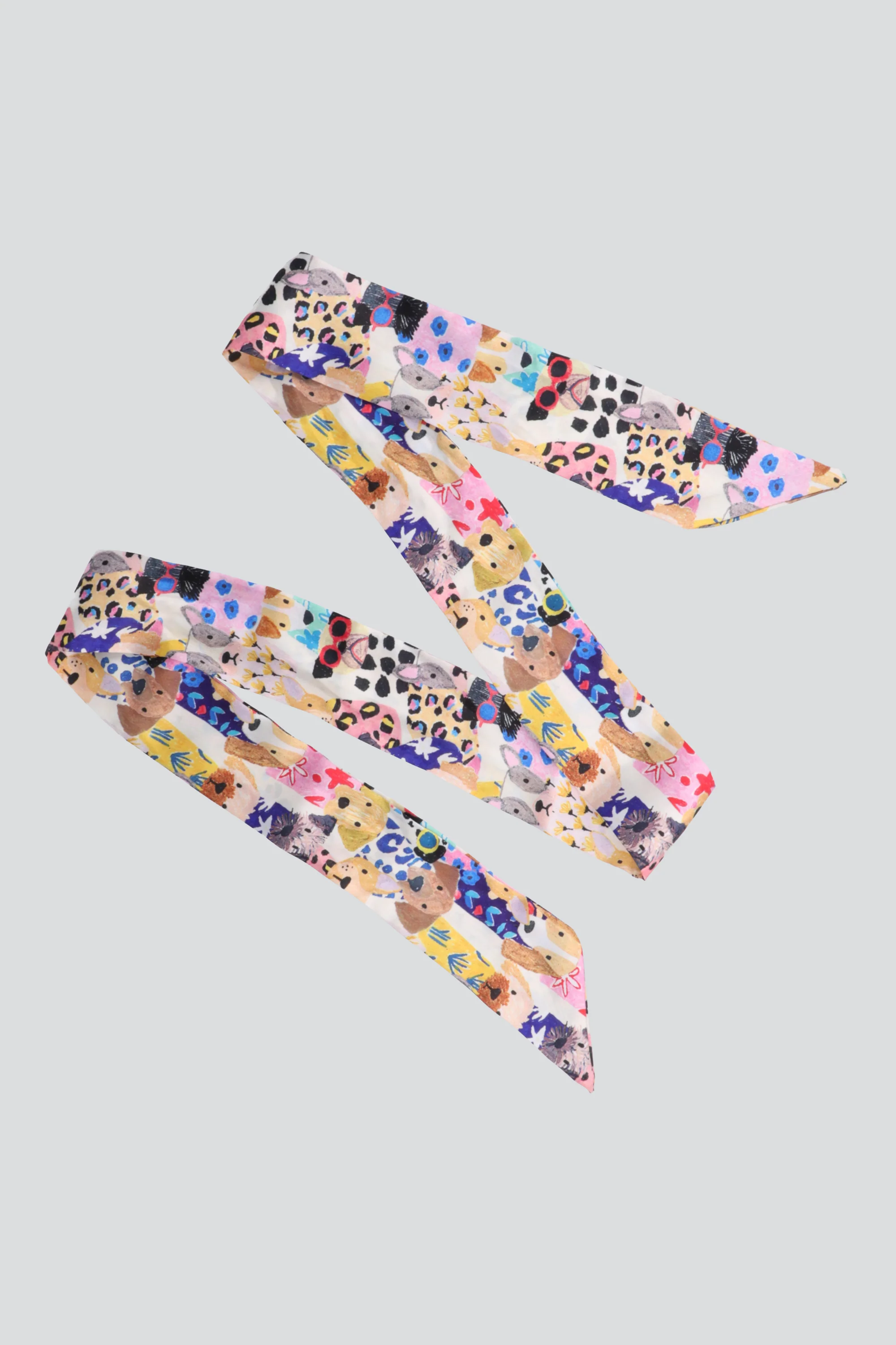 Pañuelo slim print perritos