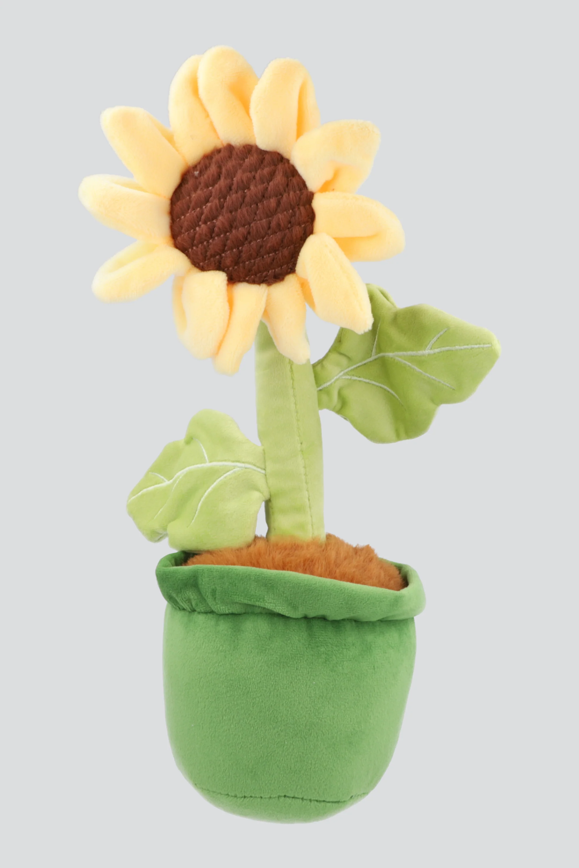 Peluche maceta girasol