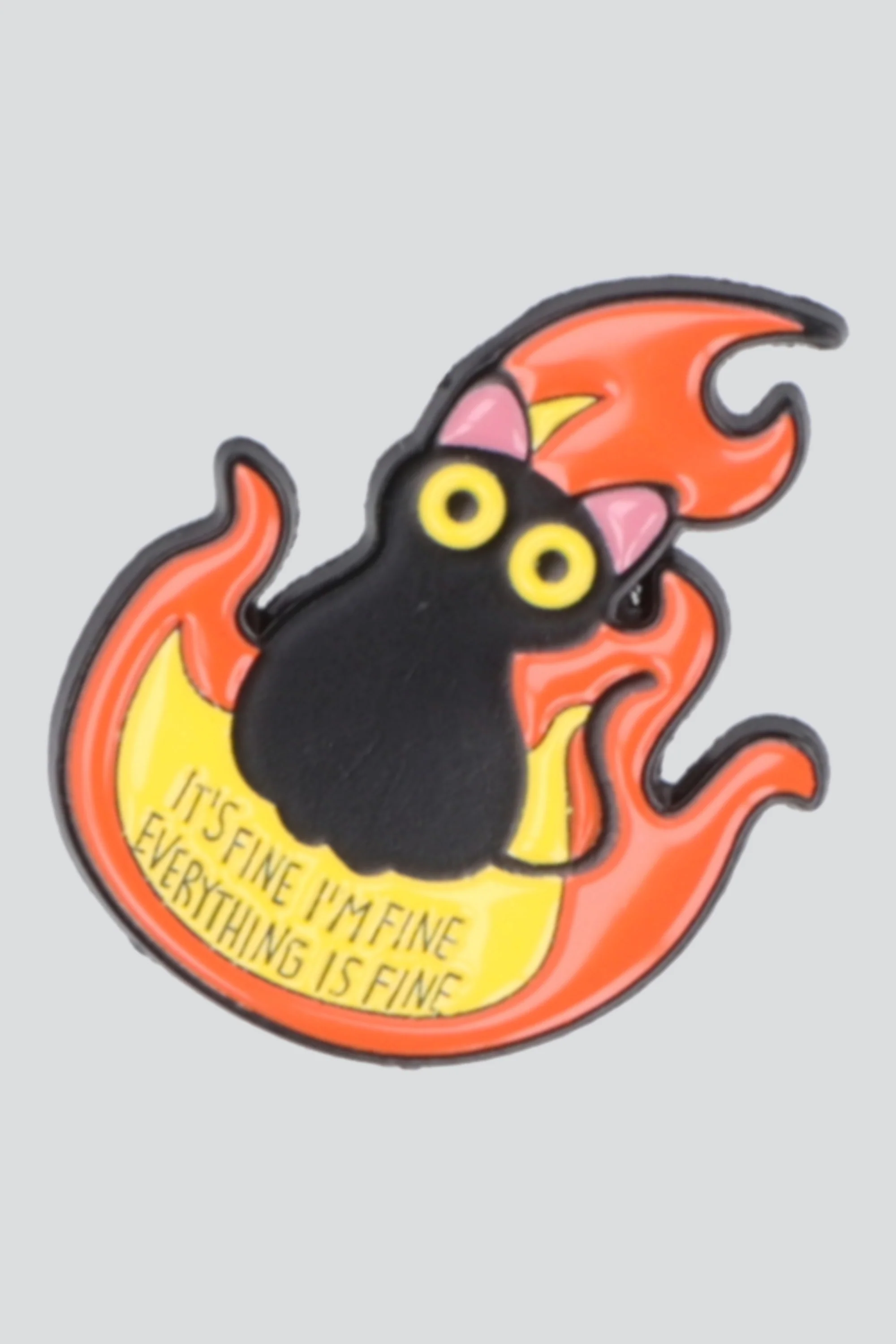 Pin gato llamas - Image 2