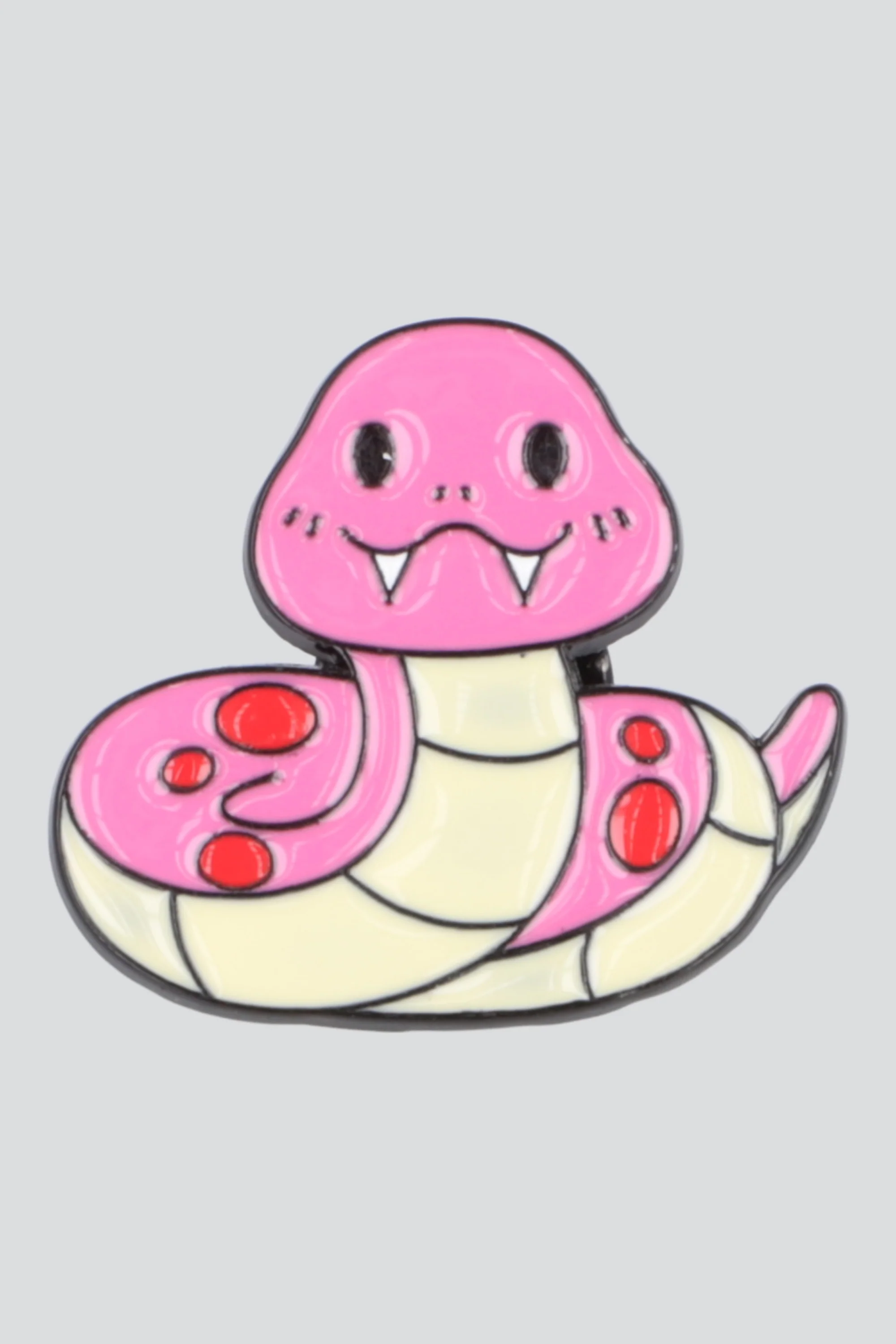 Pin serpiente feliz