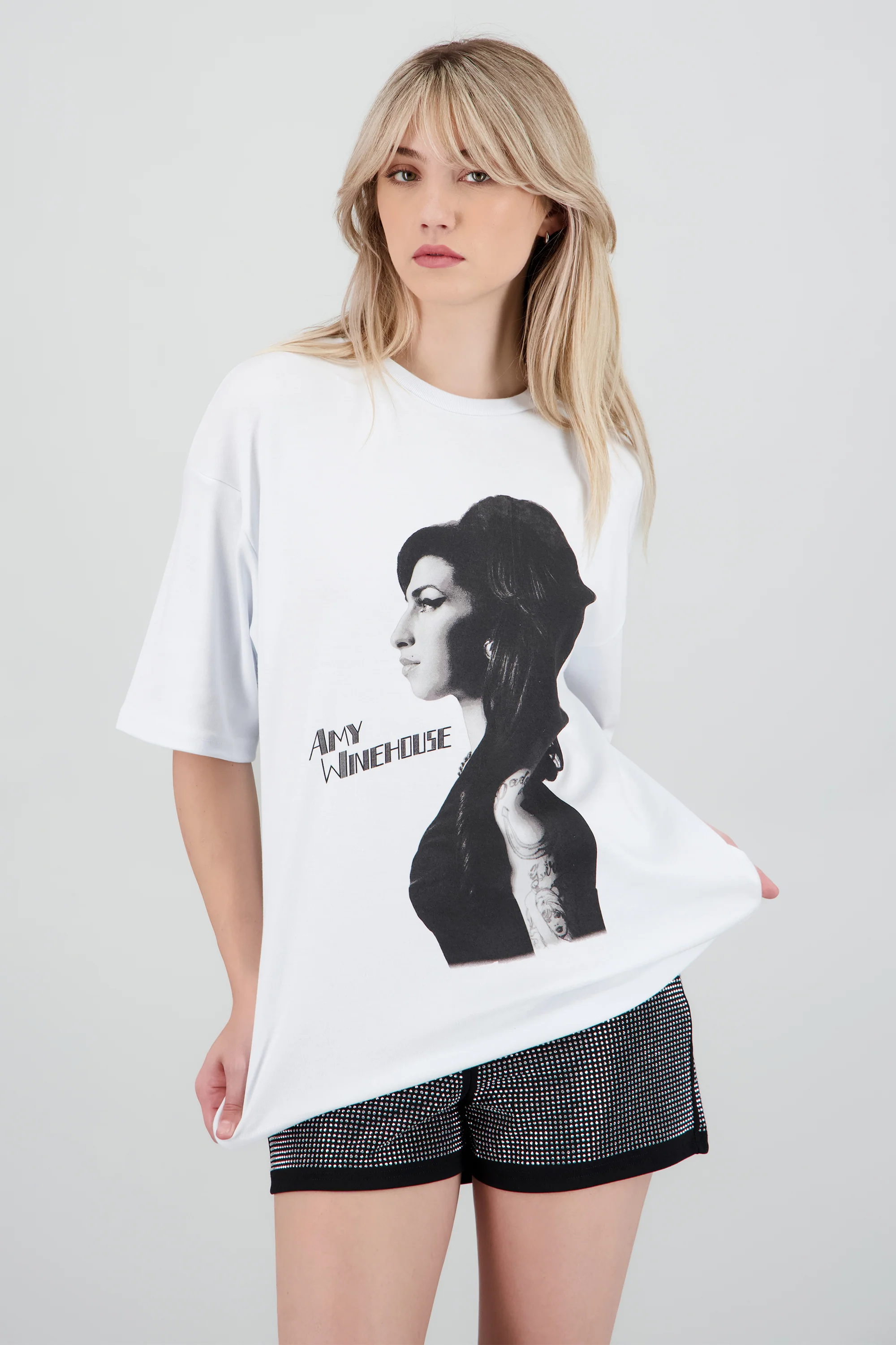 Playera Amy winehouse perfil