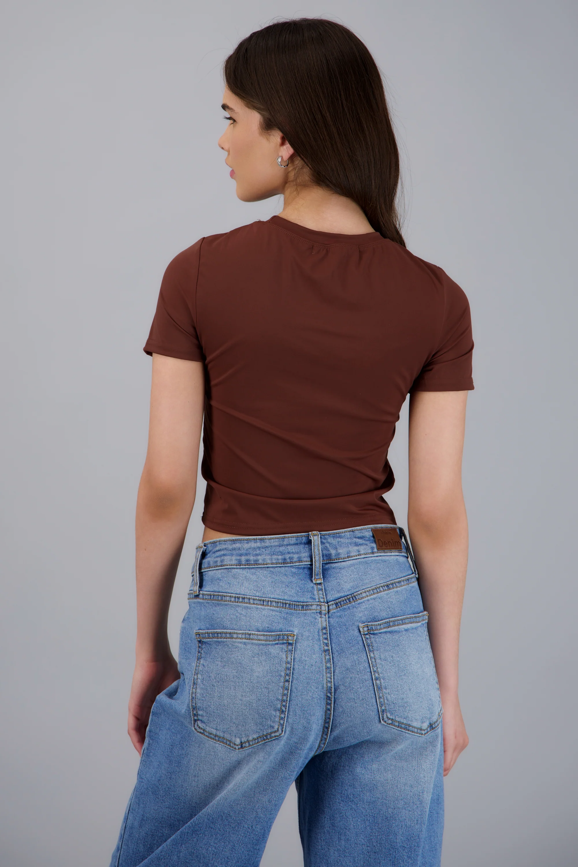 Playera basica manga corta - Image 4
