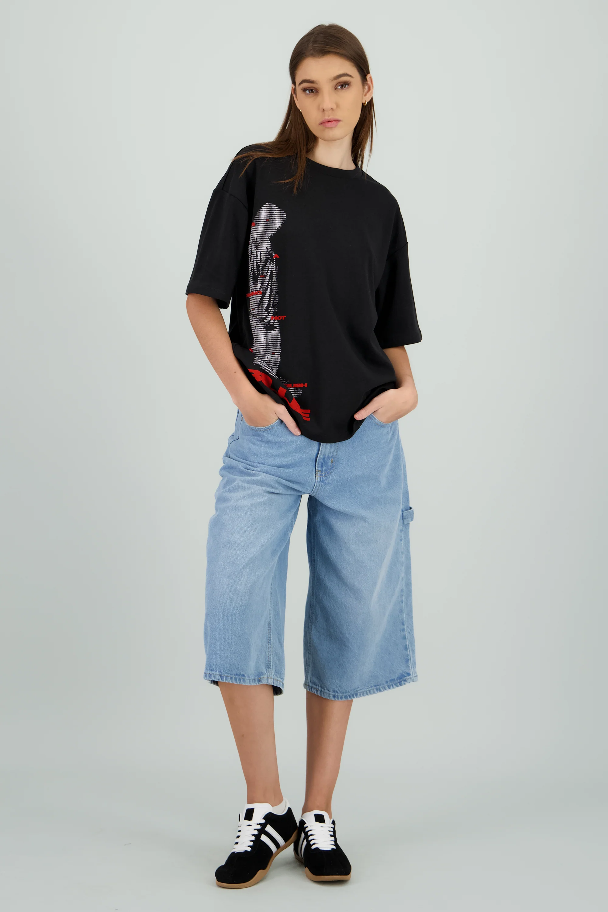 Playera Billie Eilish silueta