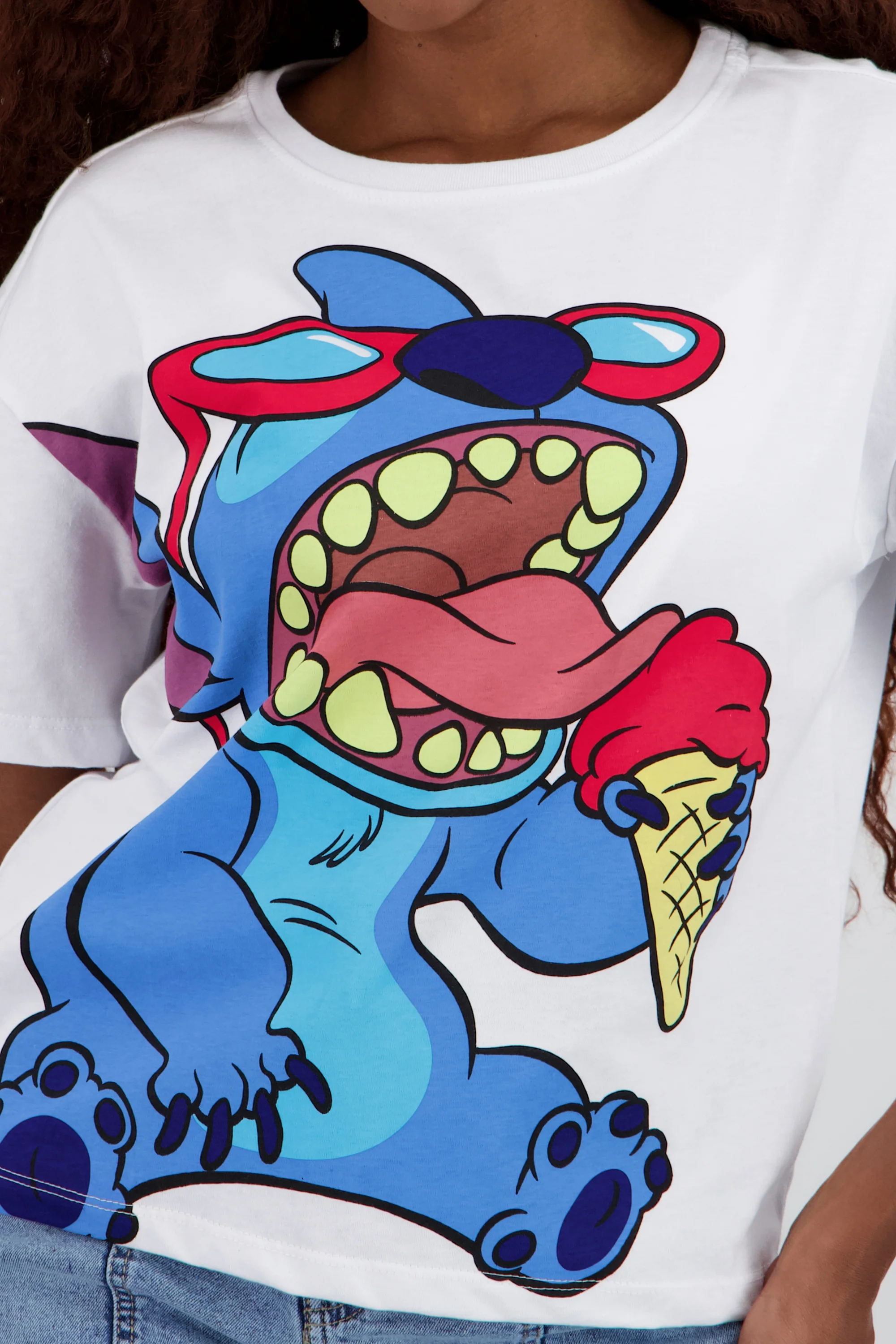 Playera boxy stitch helado - Image 5