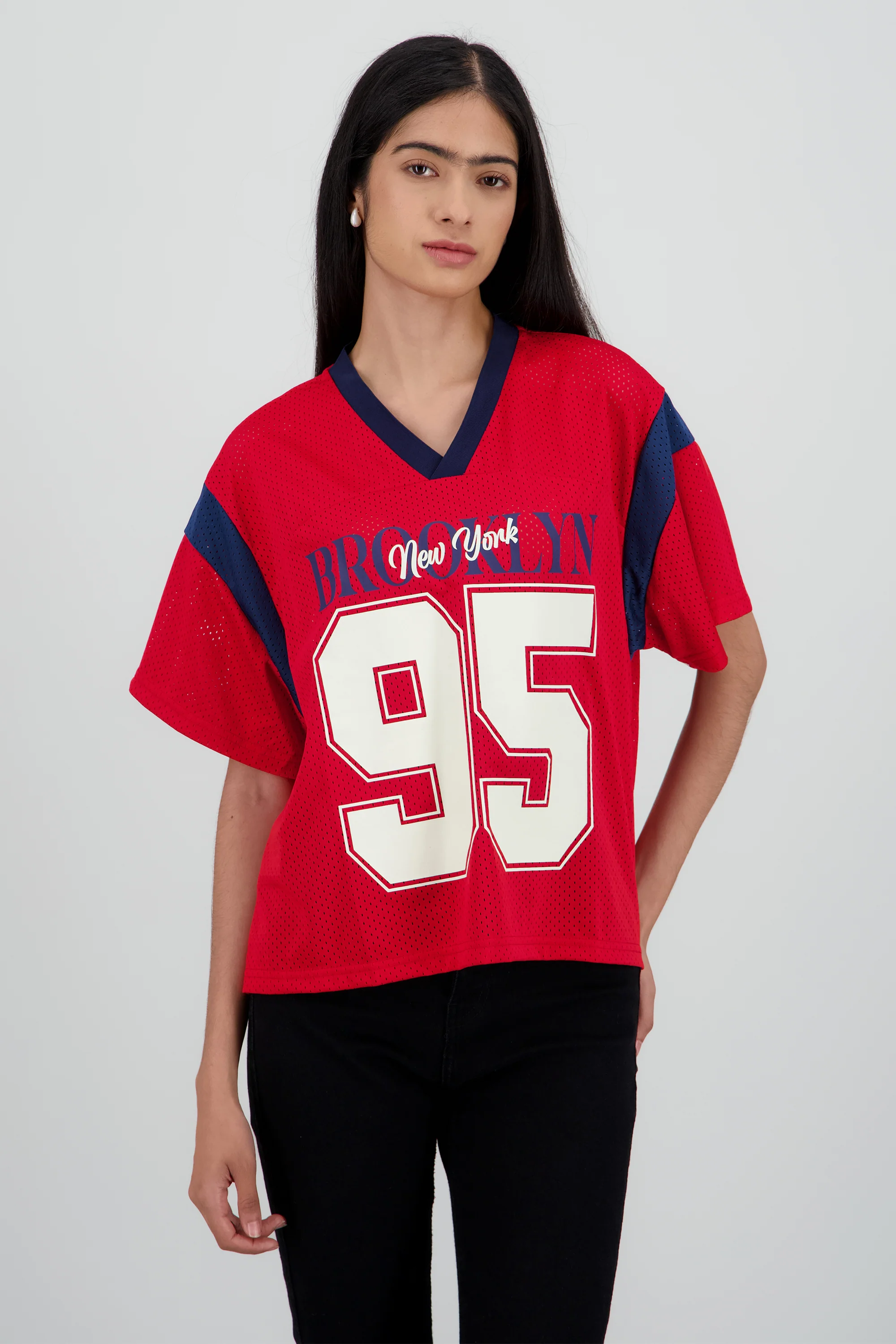 Playera deportiva contraste - Image 2