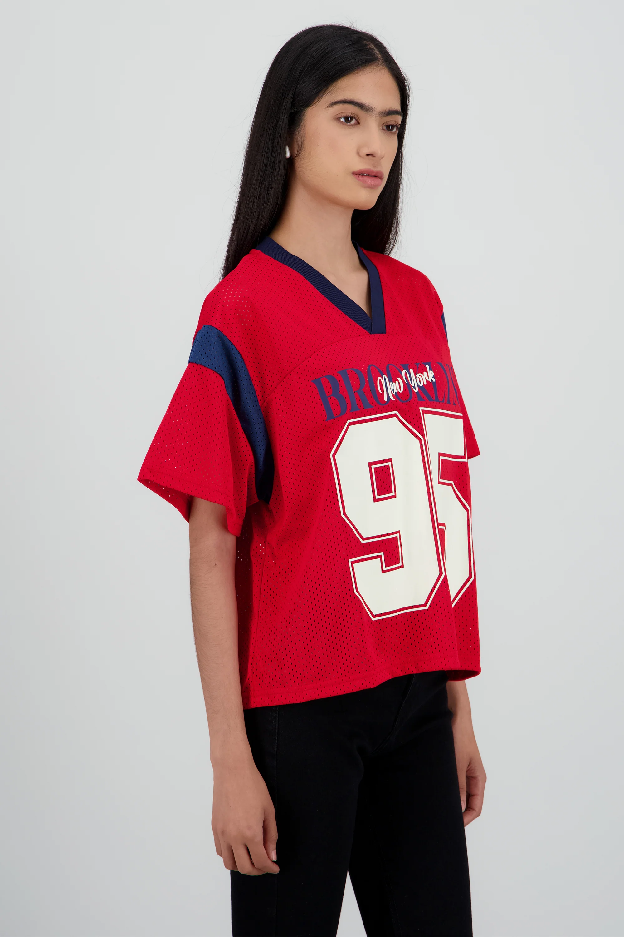 Playera deportiva contraste - Image 3