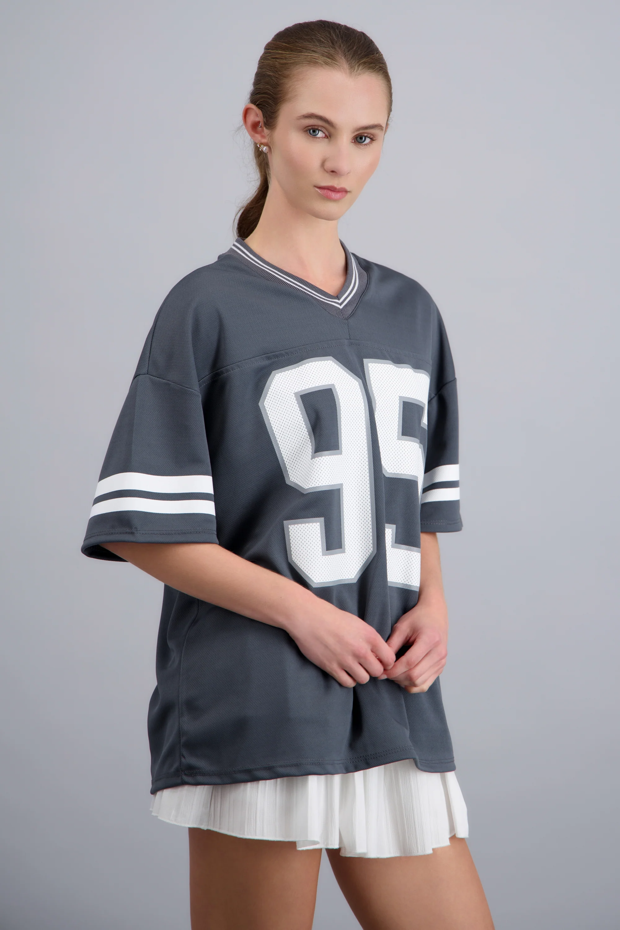 Playera deportiva estampado numeros - Image 3