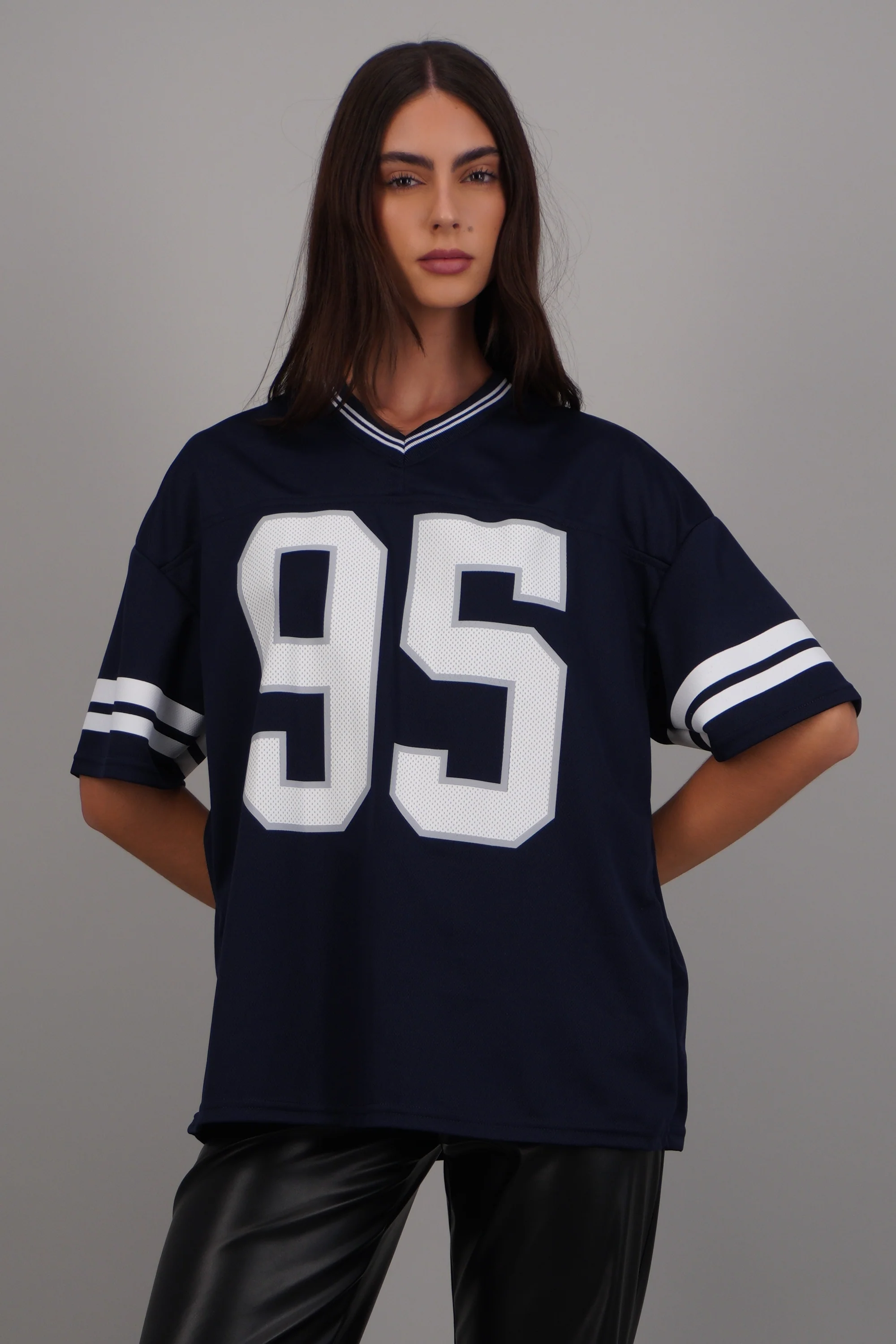 Playera deportiva estampado numeros - Image 3