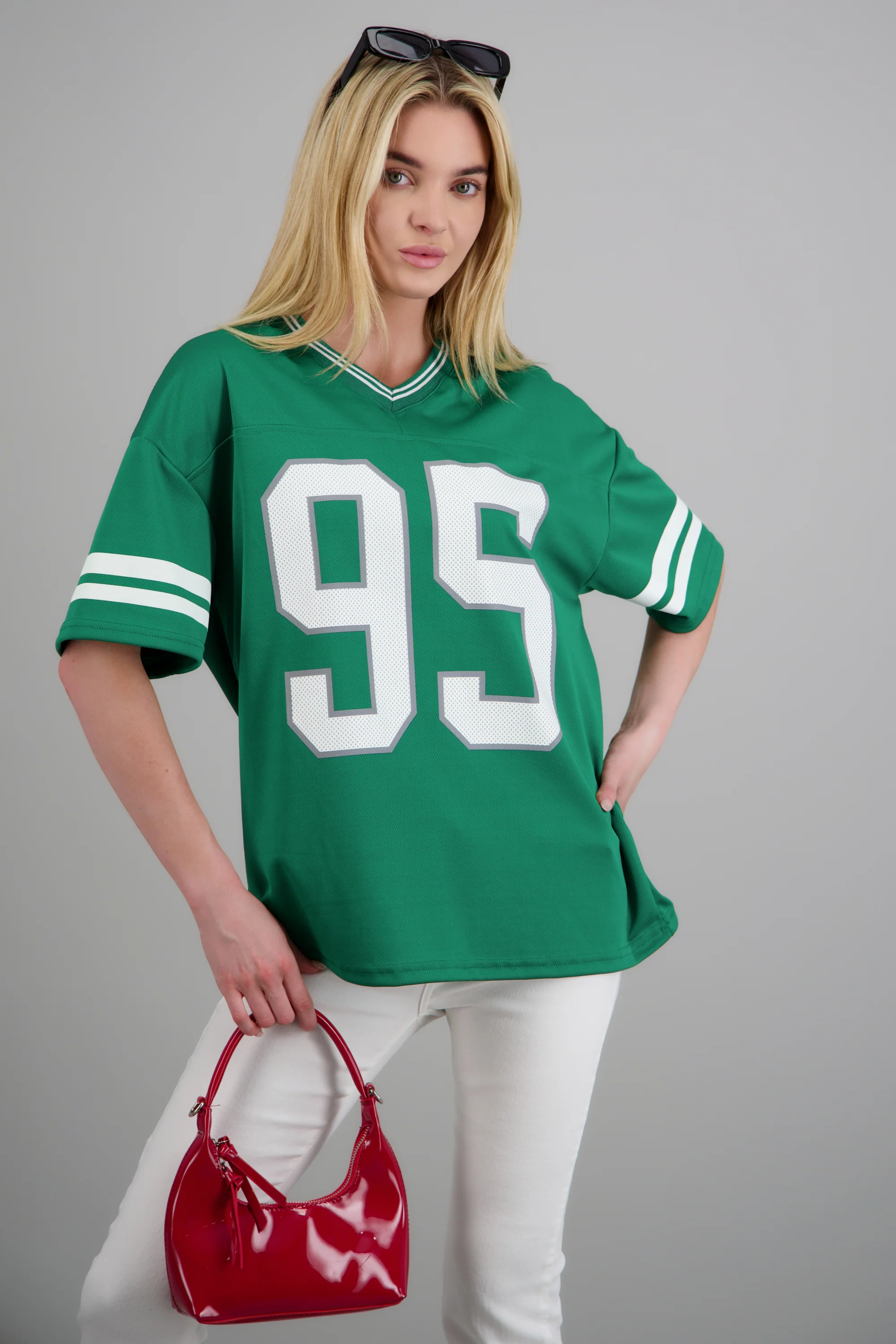 Playera deportiva estampado numeros - Image 3