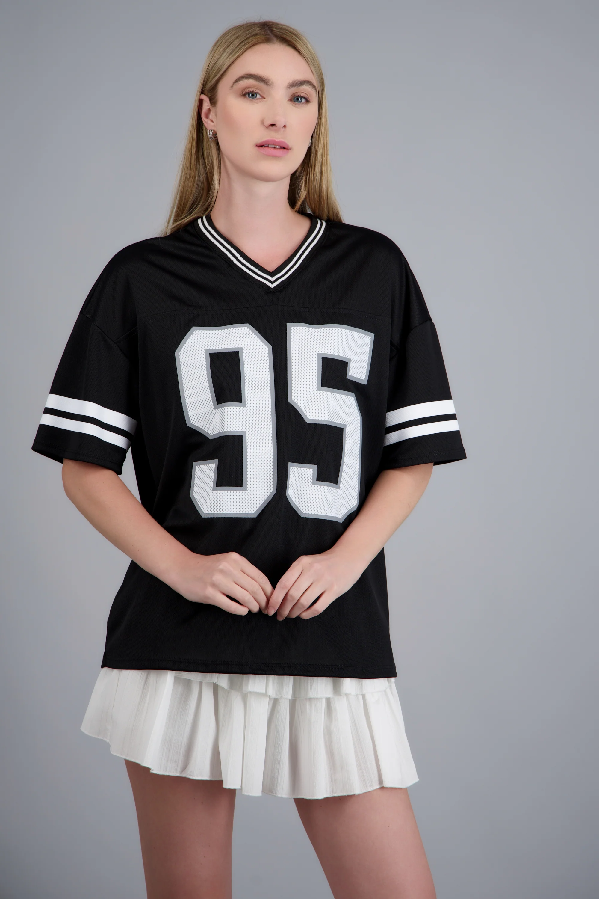 Playera deportiva estampado numeros - Image 3