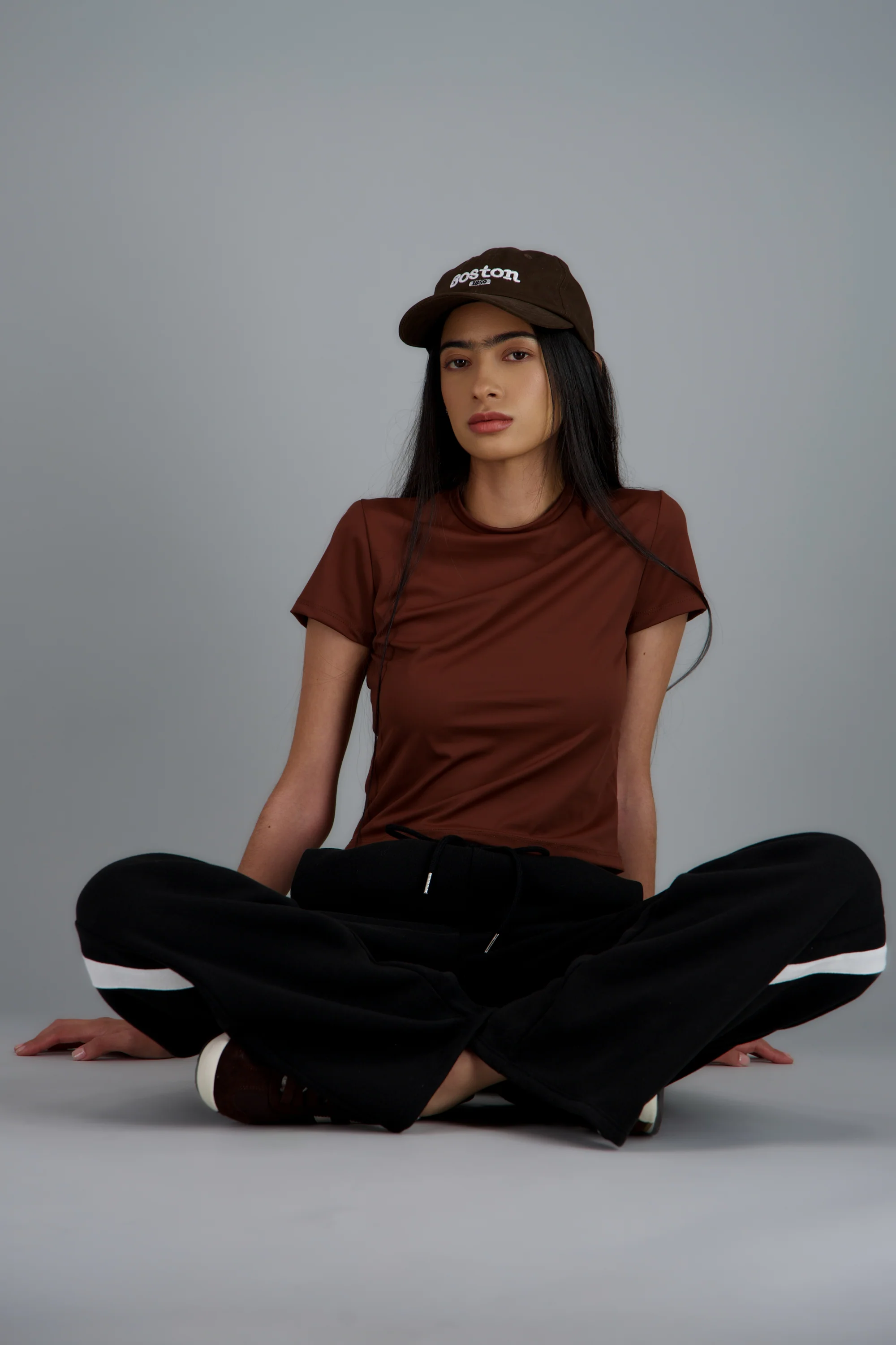 Playera deportiva manga corta lisa