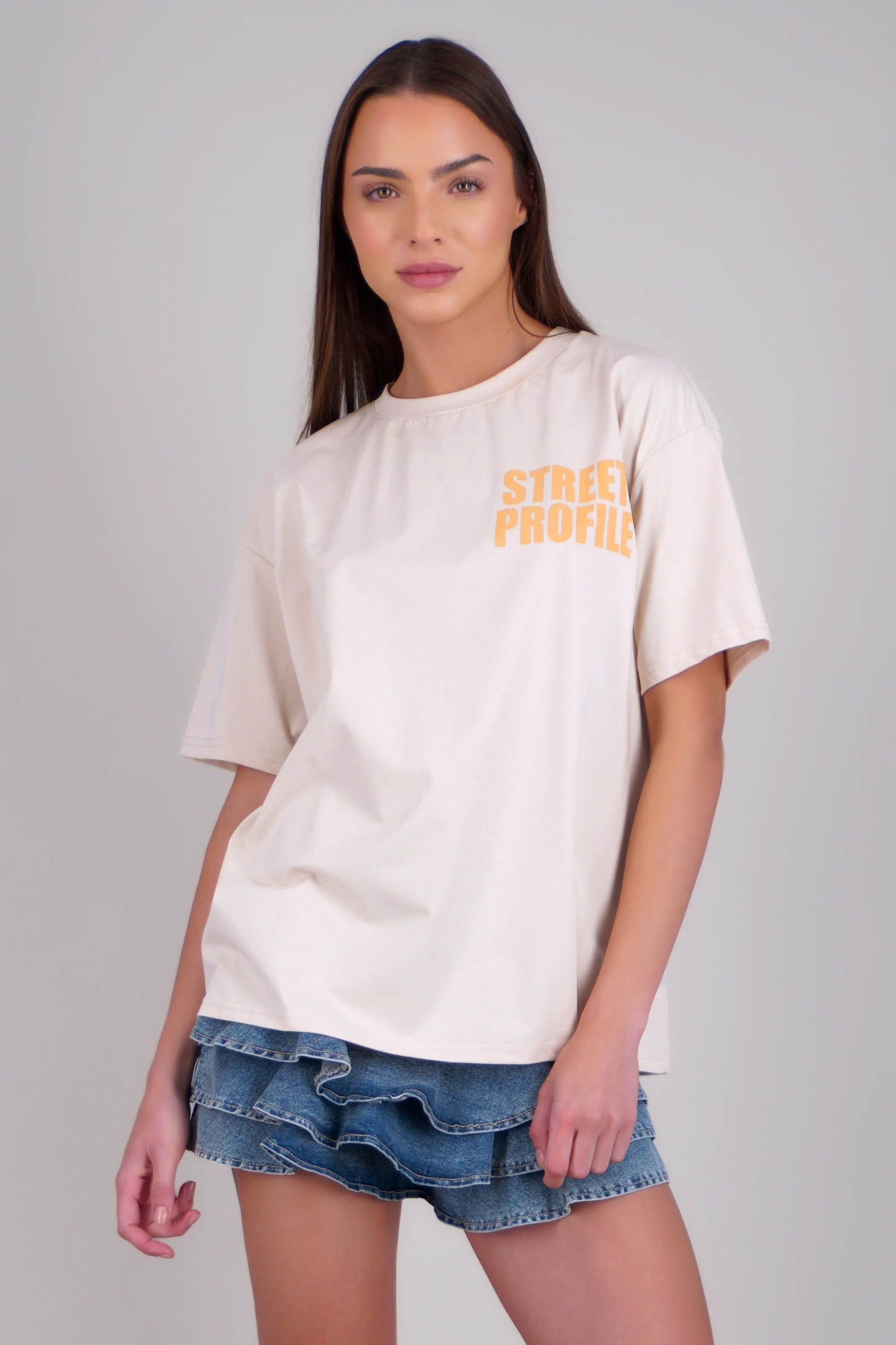 Playera manga corta urban street