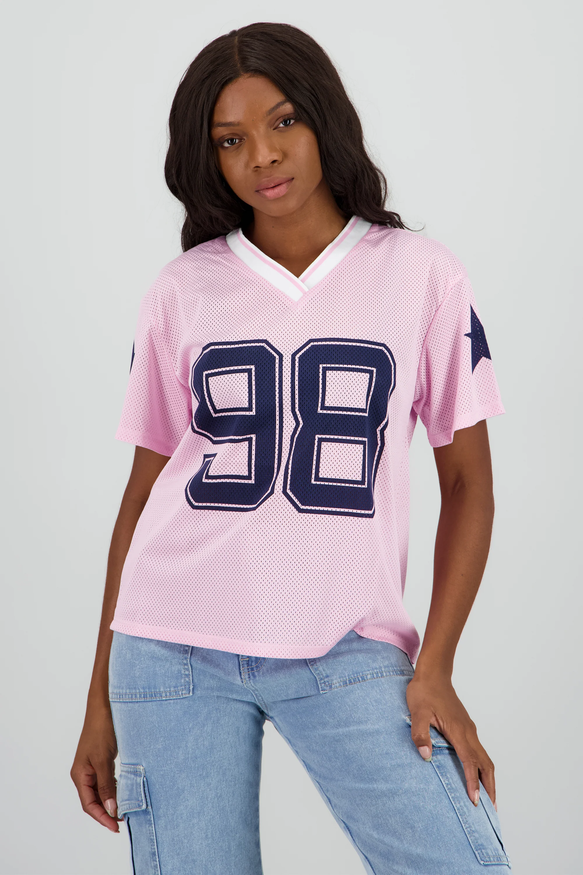 Playera over estampado numero