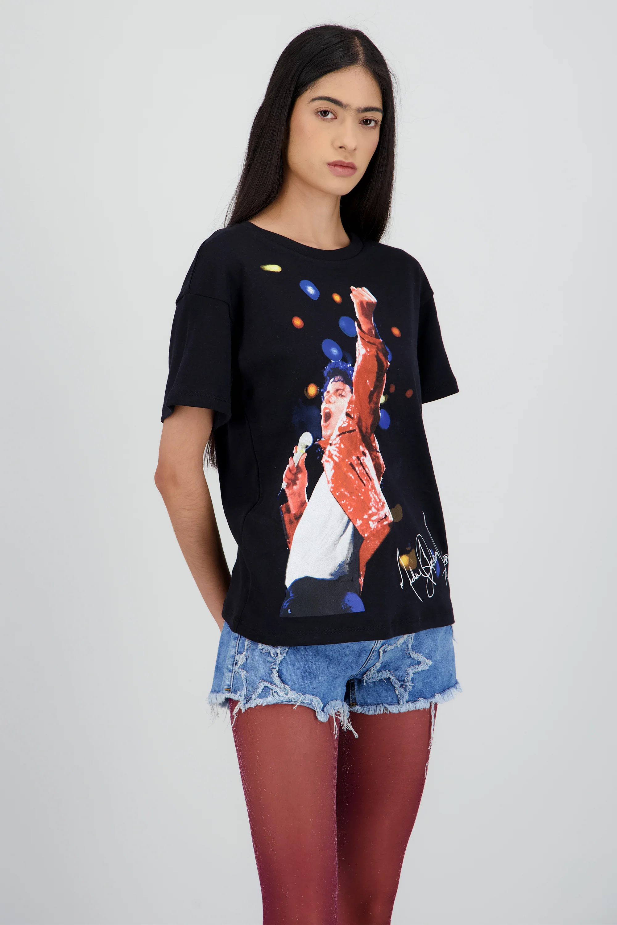 Playera over Michael Jackson firma - Image 3
