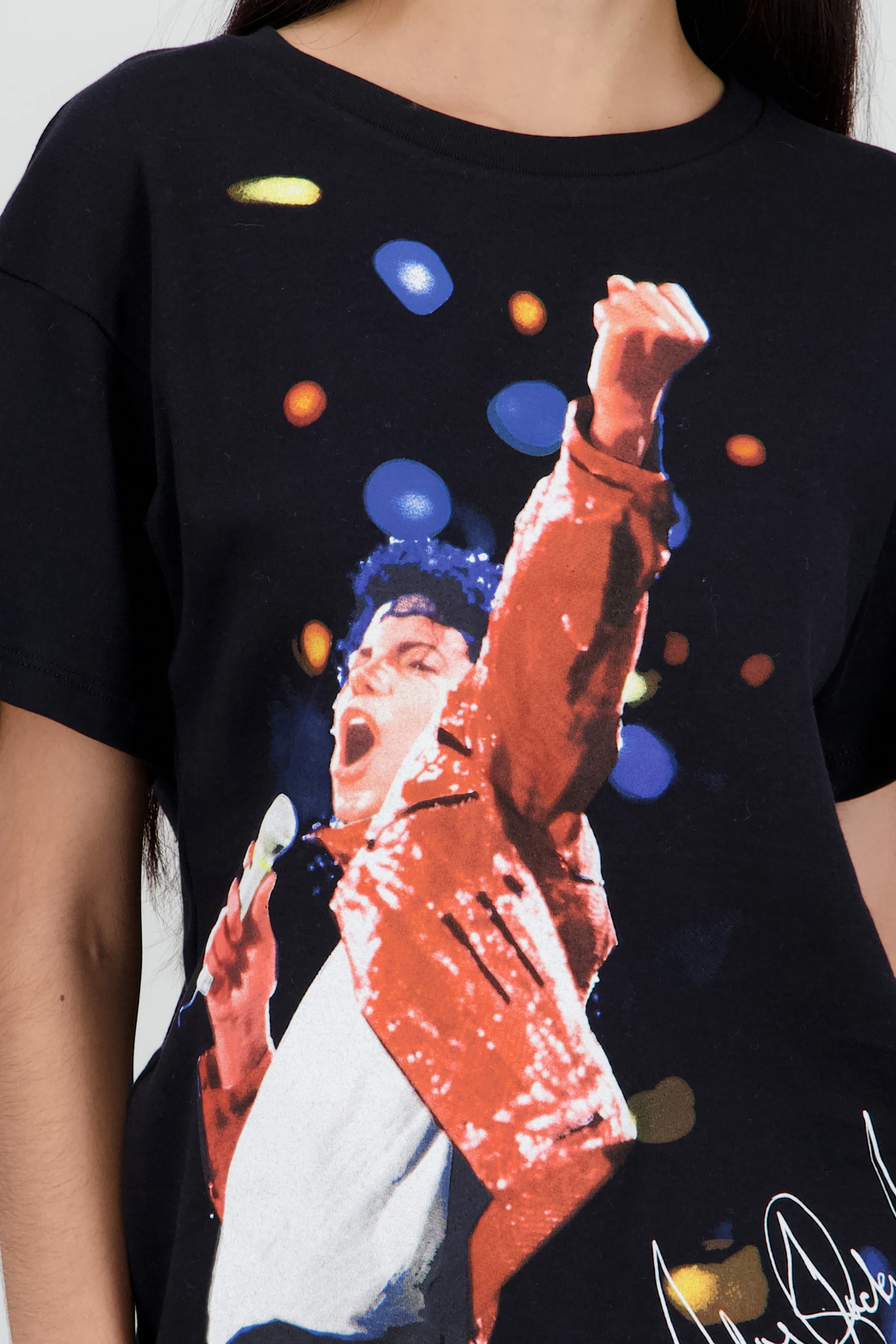 Playera over Michael Jackson firma - Image 5