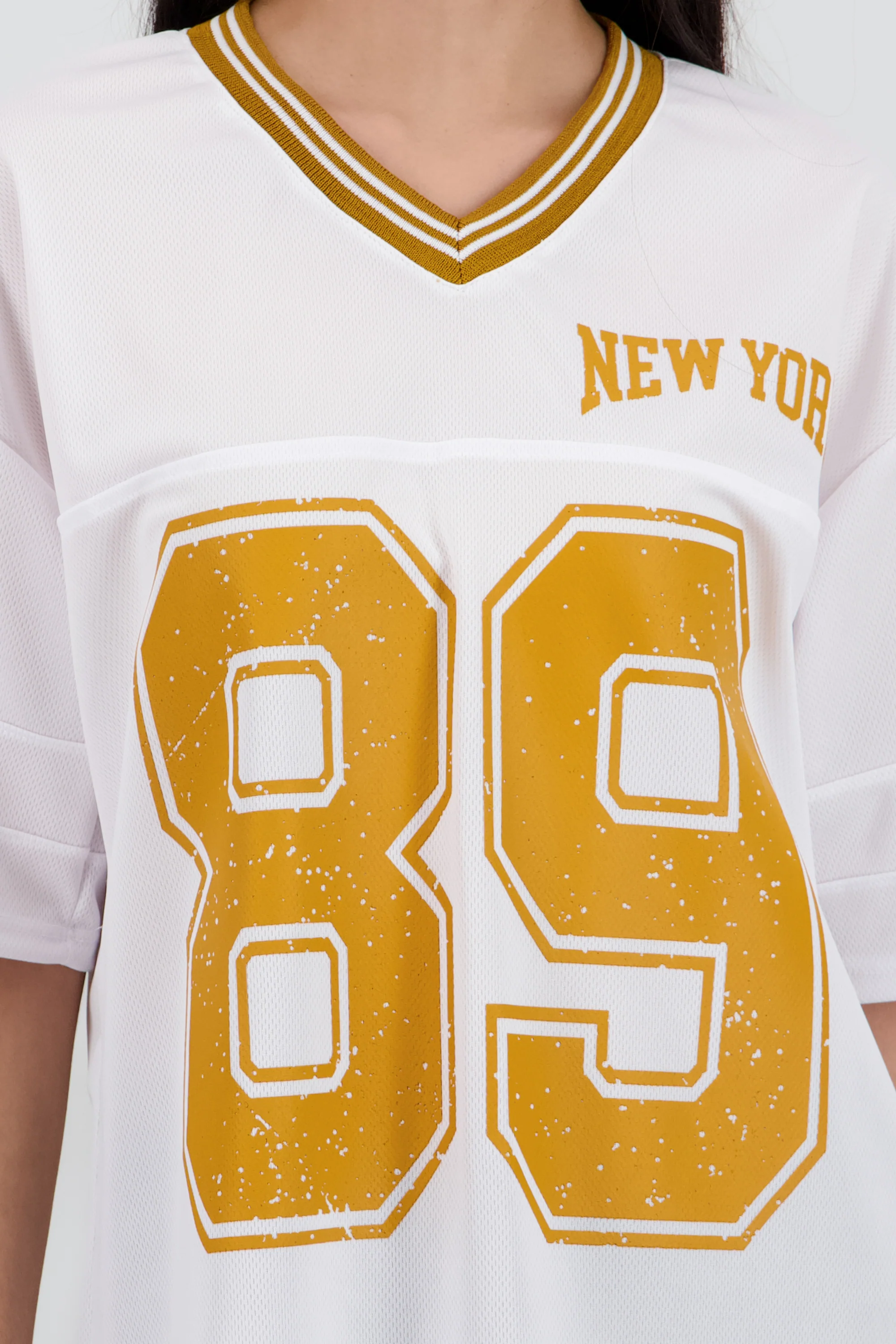 Playera oversized estampado numero - Image 5