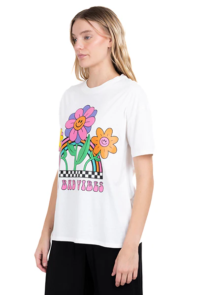 Playera Oversize Margaritas Felices - Image 4
