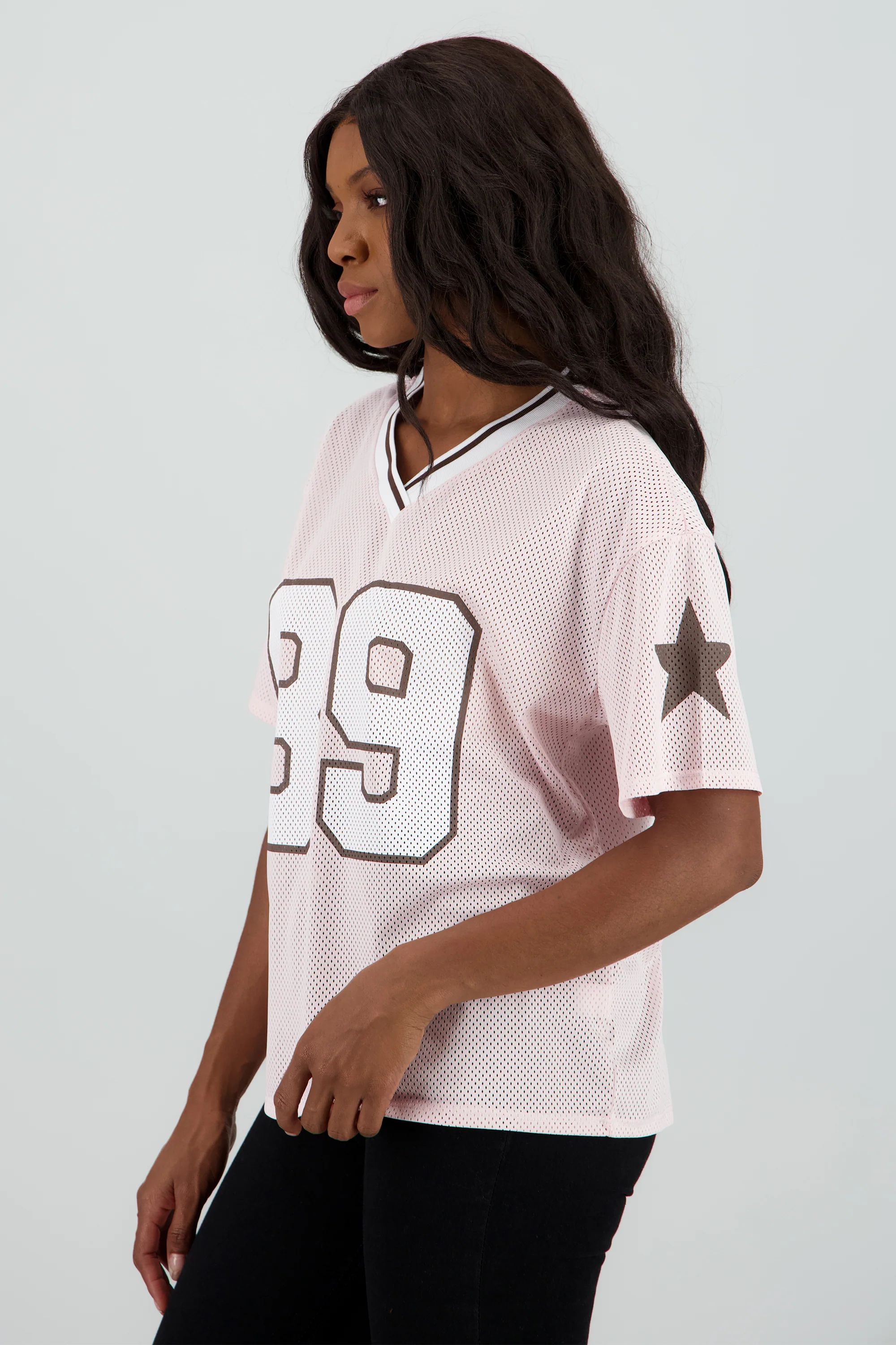 Playera oversize numero estrellas ny - Image 3