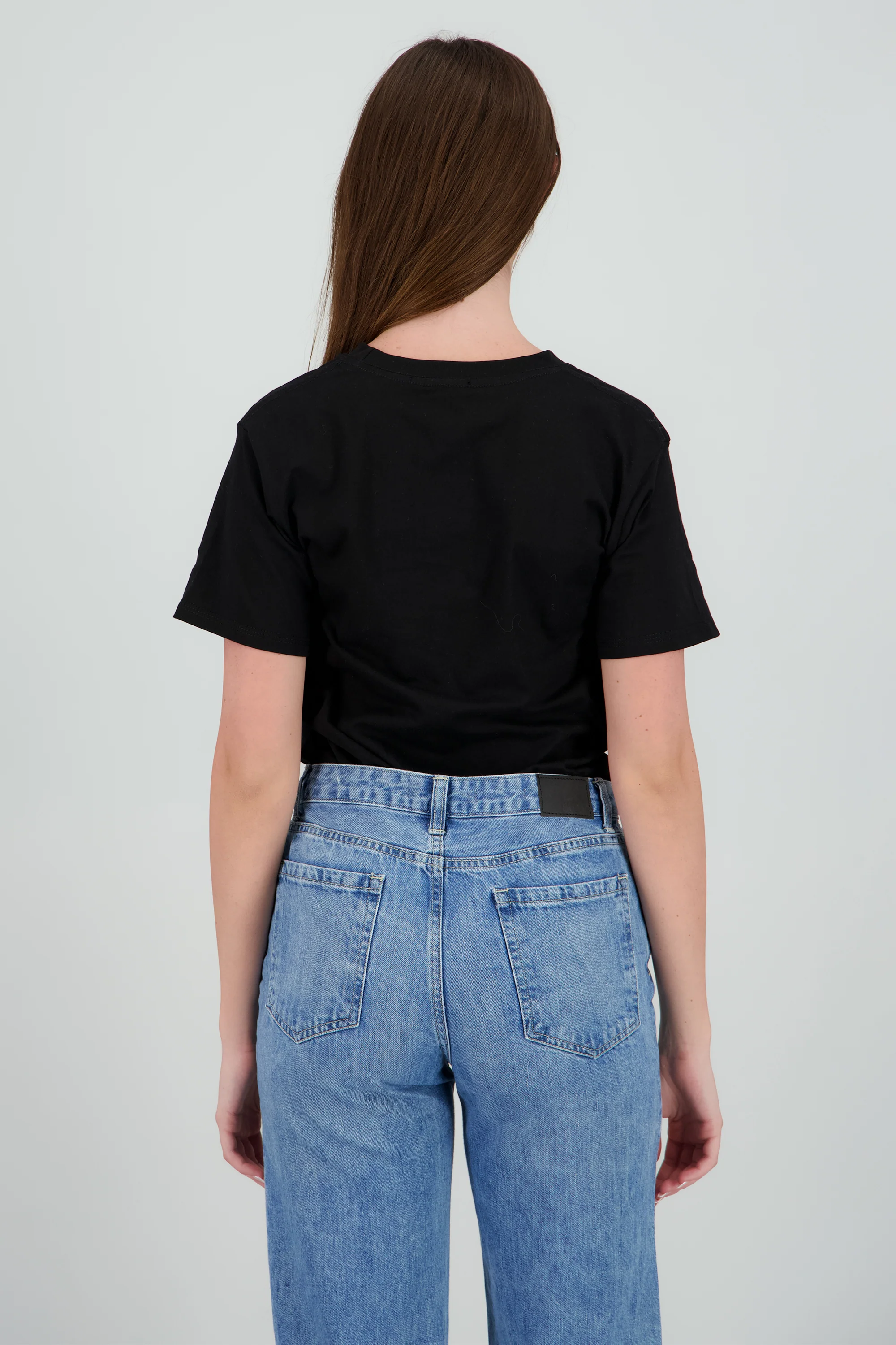 Playera oversized lisa manga corta - Image 4