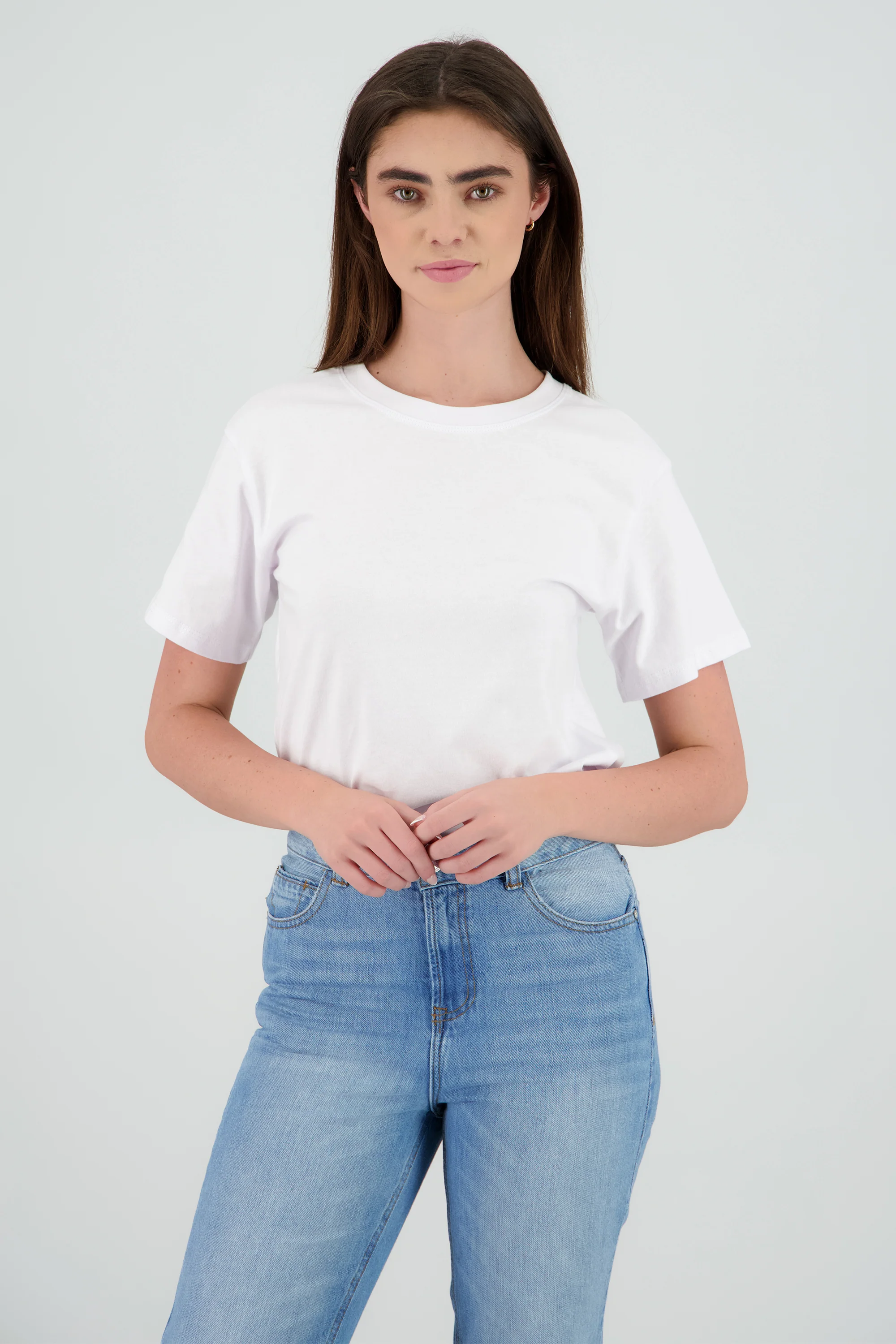 Playera oversized lisa manga corta - Image 2