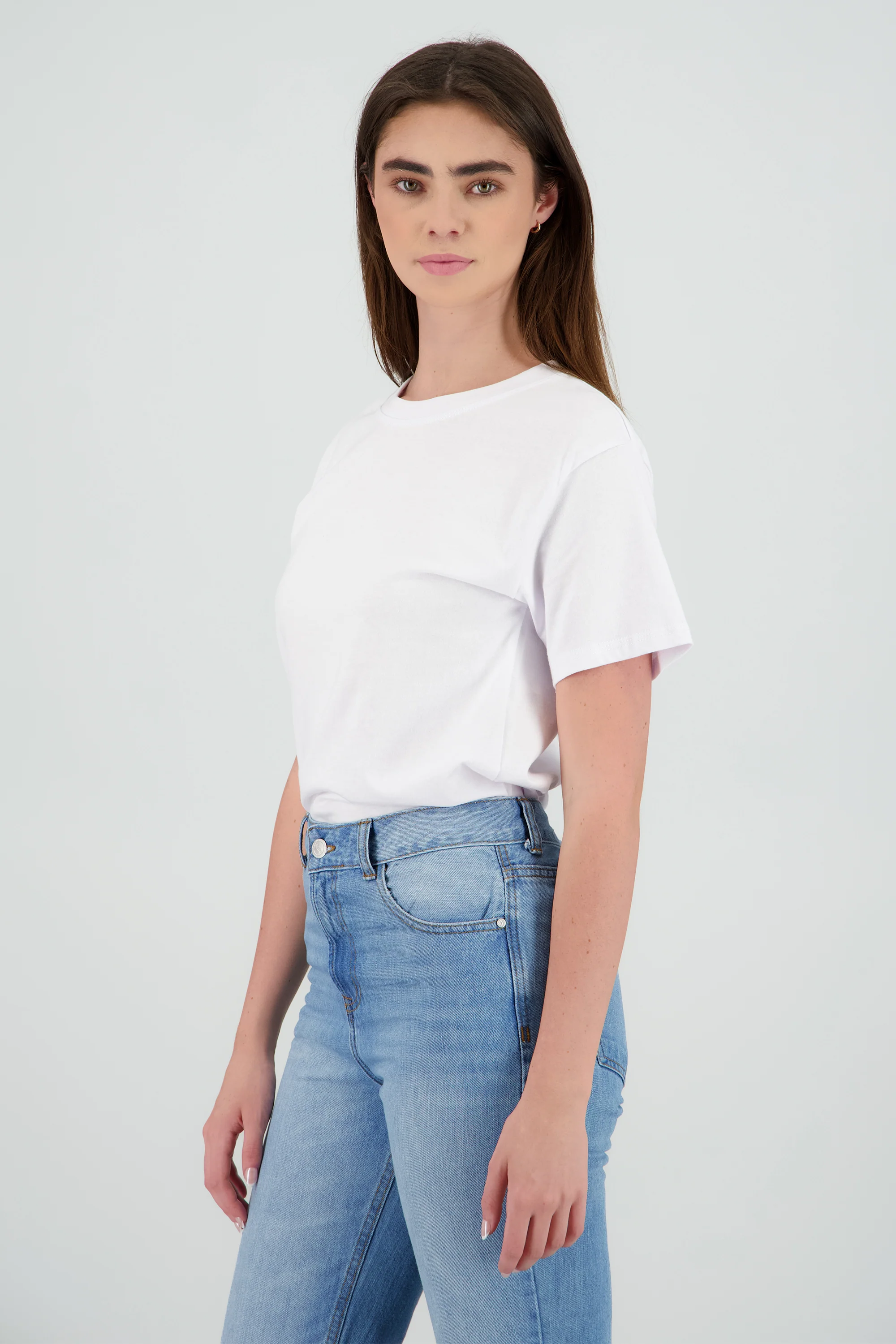 Playera oversized lisa manga corta - Image 3