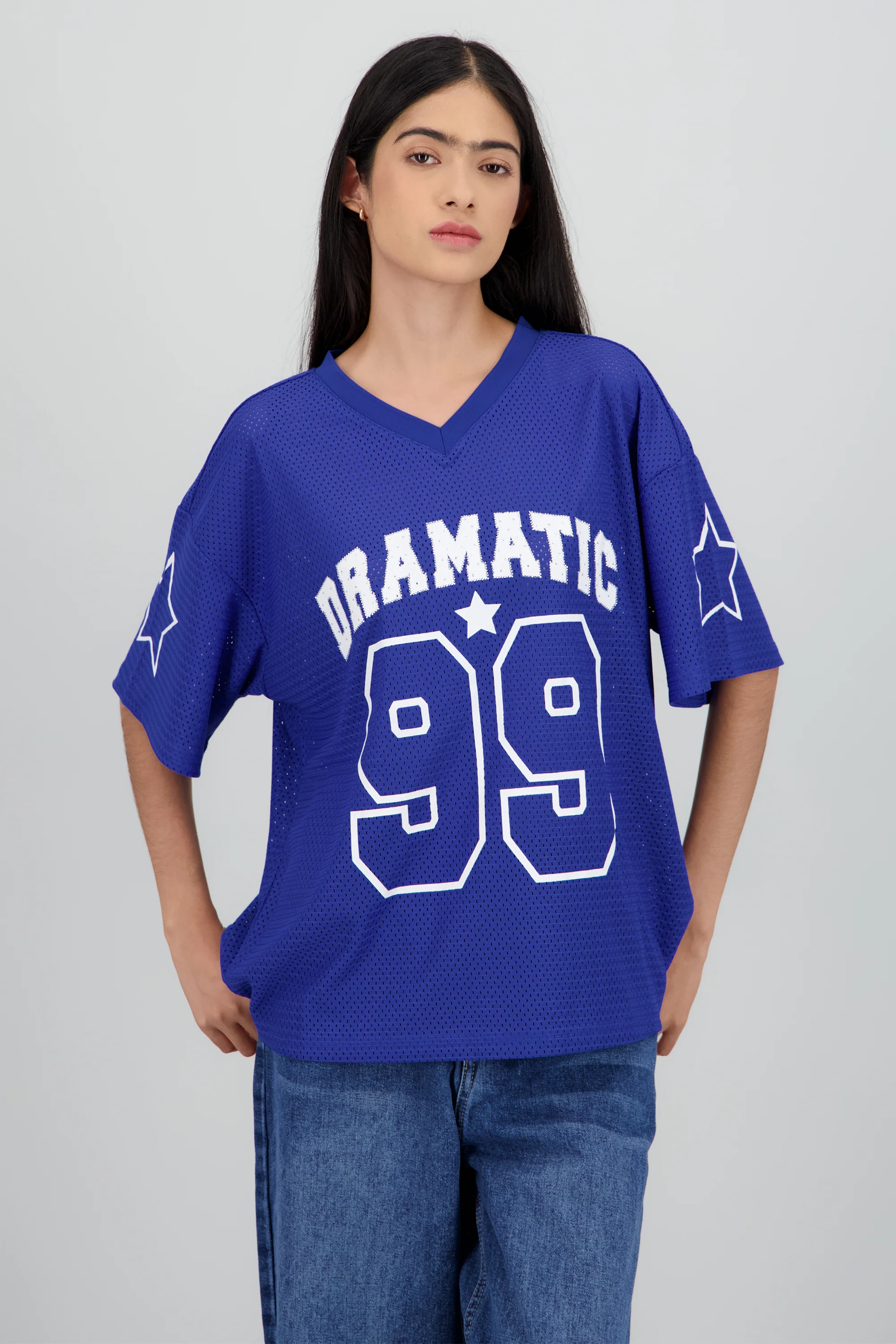 Playera tipo jersey dramatic