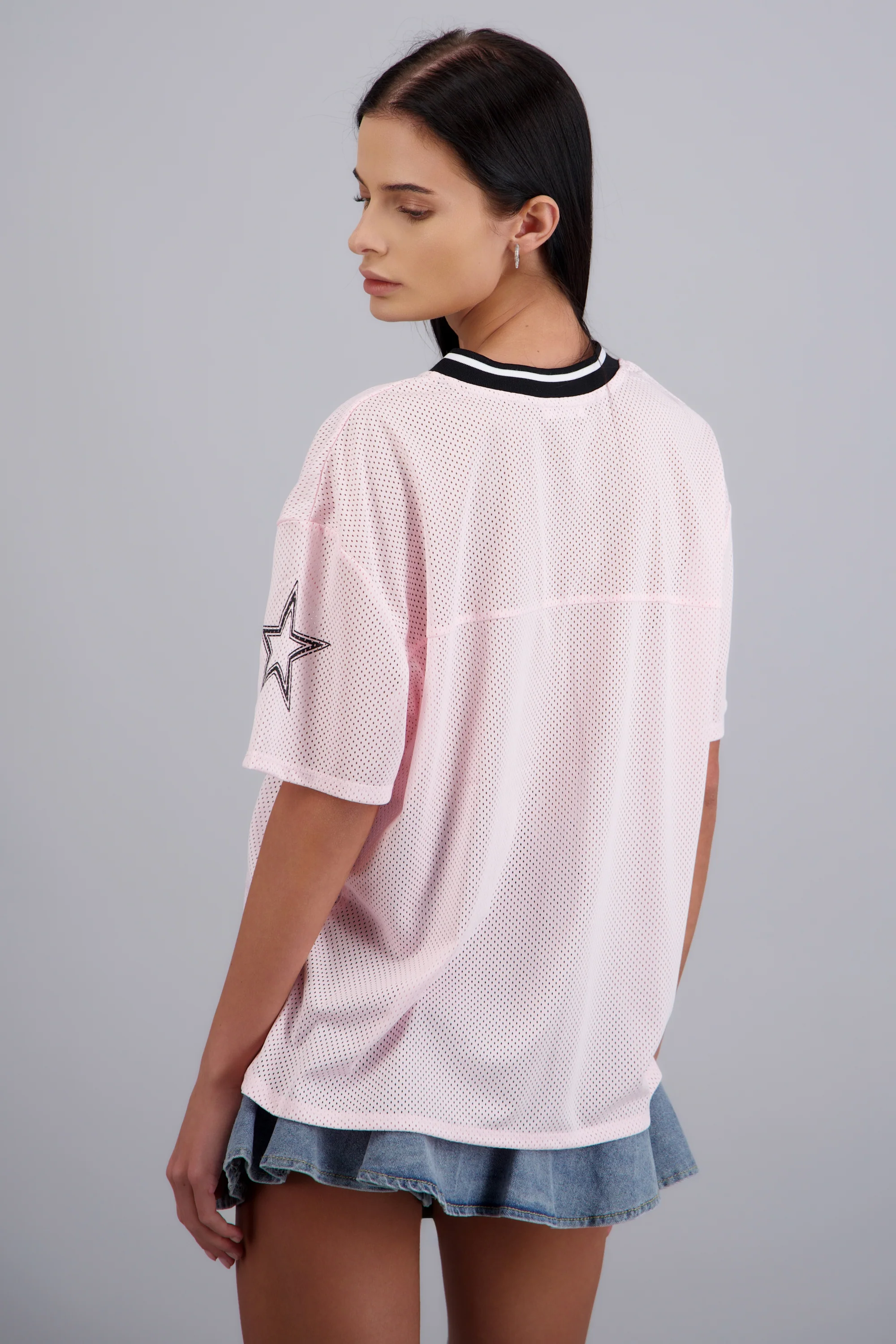 Playera tipo jersey numero camuflaje - Image 9