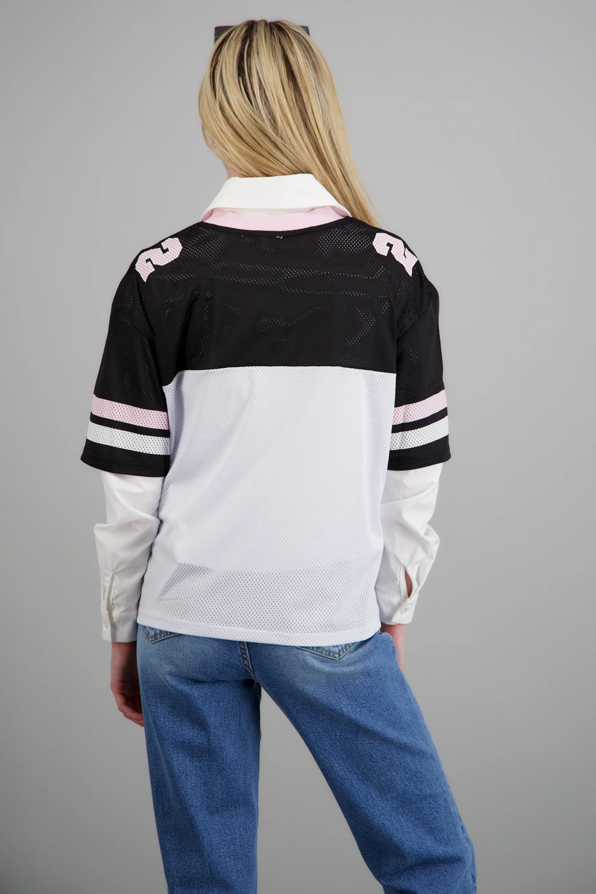 Playera tipojersey constraste estrellas - Image 4