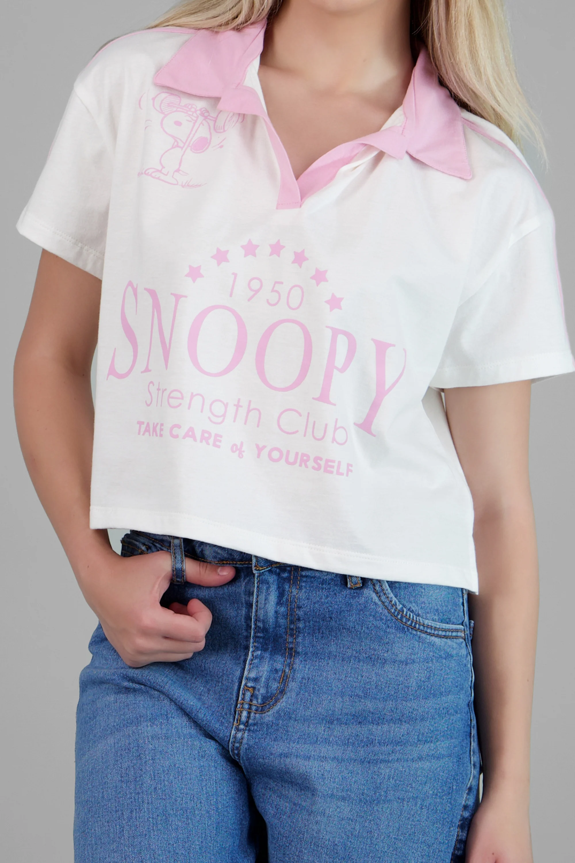 Polo manga corta snoopy deportiva - Image 5