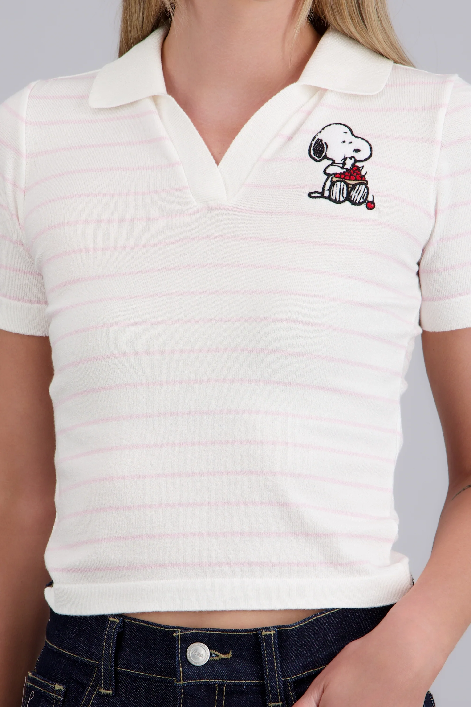 Polo rayas tejido snoopy - Image 5