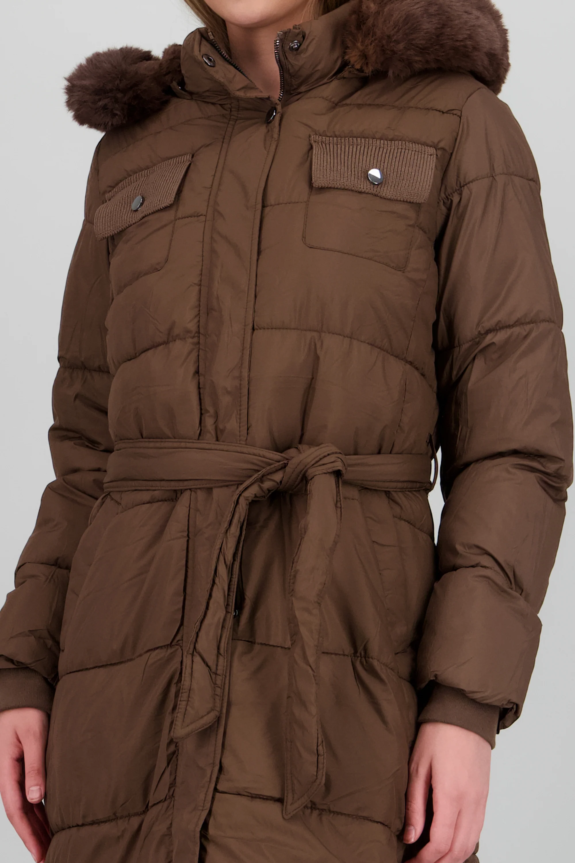 Puffer jareta con gorro - Image 5